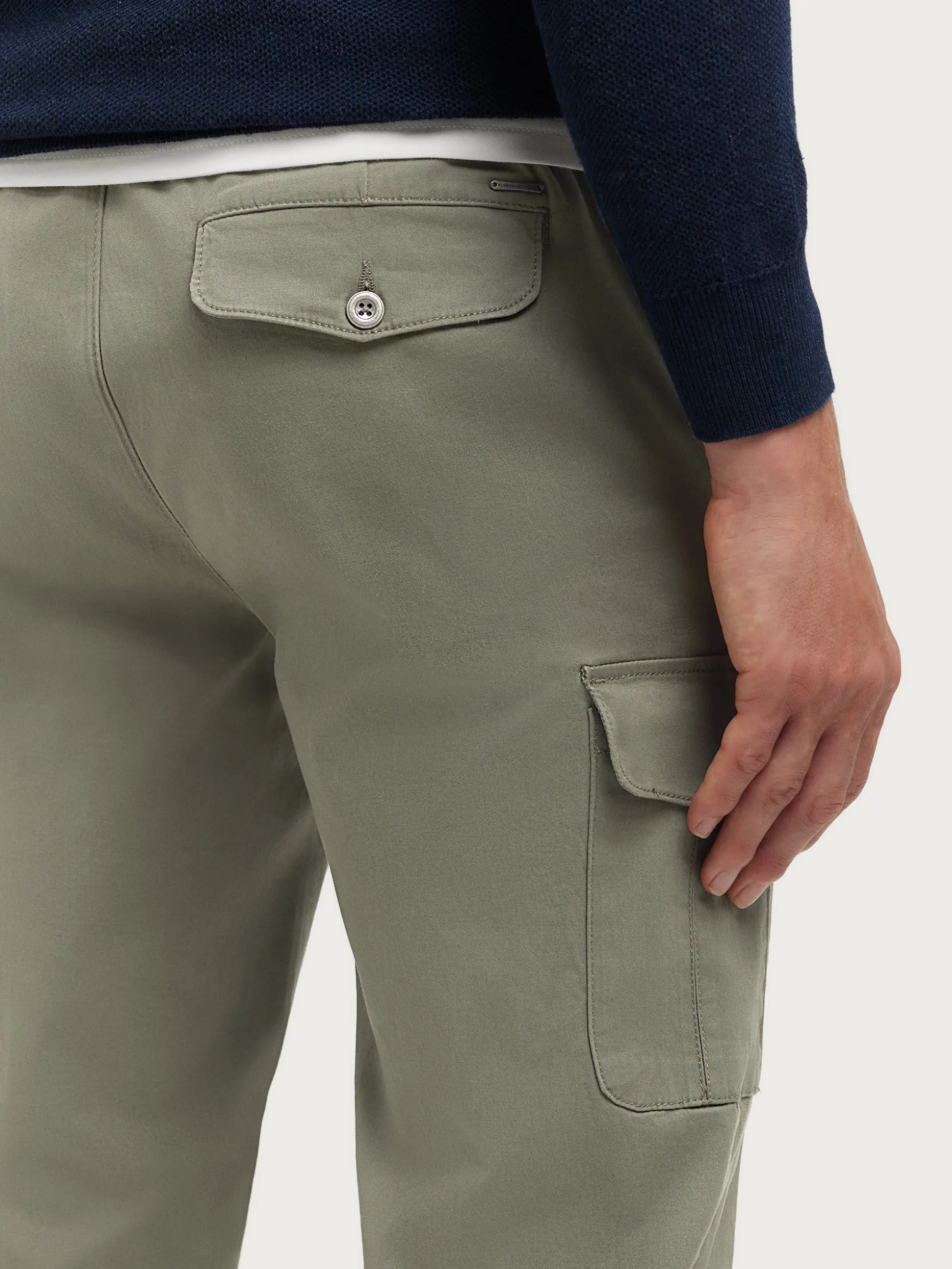 Pantaloni Uomo Bufford Classici - Design Confortevole in Tessuto Premium, Taglio Moderno by Alvaro Moreno Shop
