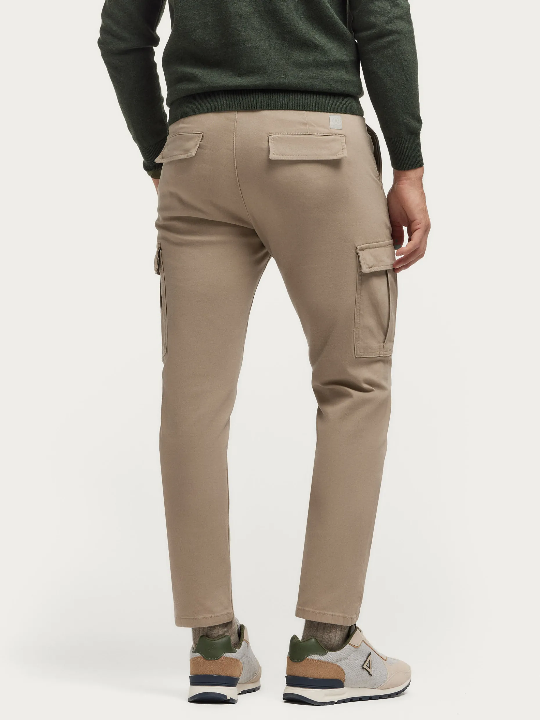Comodi Cargo Uomo Elasticizzati Elvis - Pantaloni Multitasche con Sconto Imperdibile