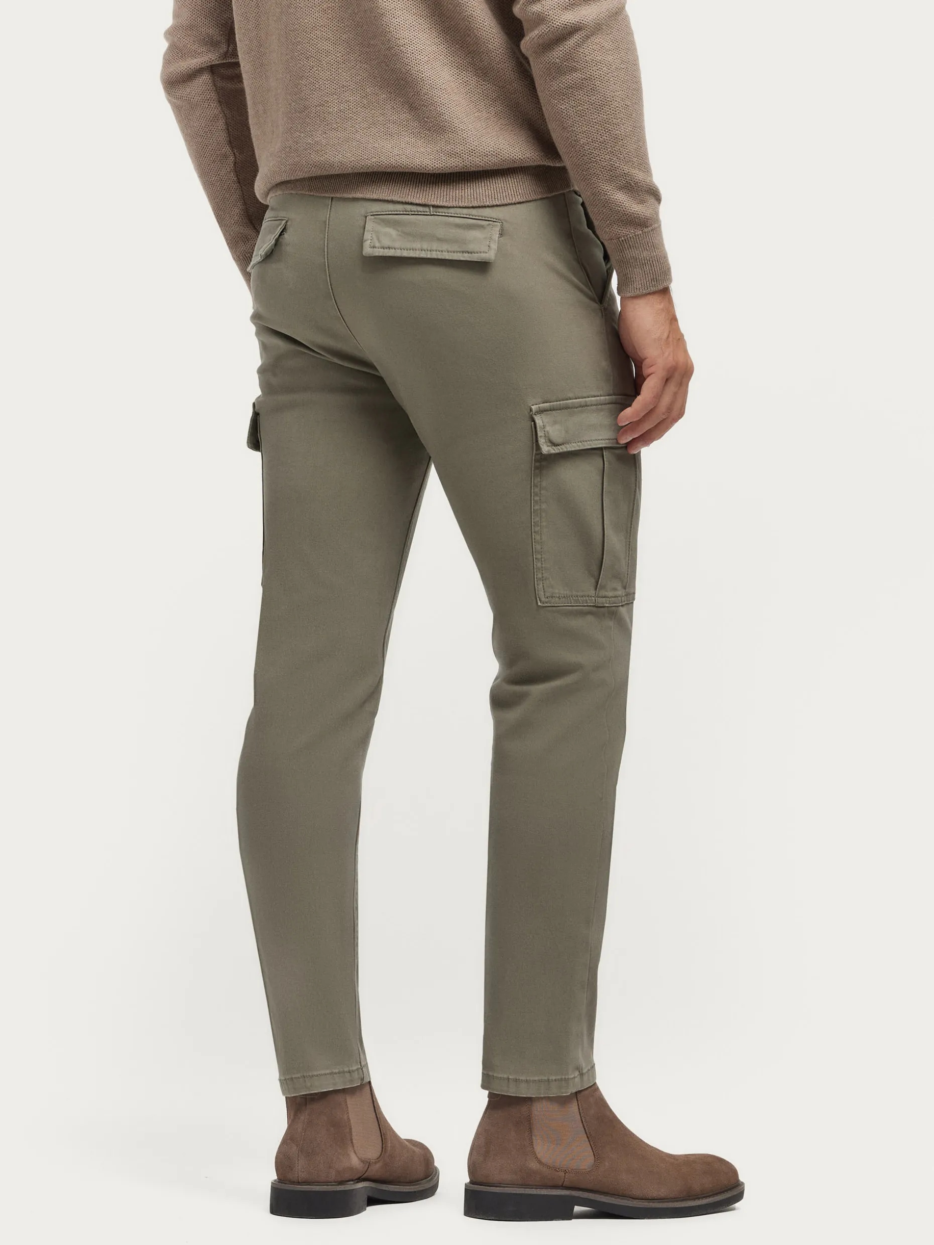 Pantaloni Cargo Uomo Elasticizzati - Tasche Multifunzionali, Stile Urbano Confortevole (Design Elvis) by Álvaro Moreno Hot