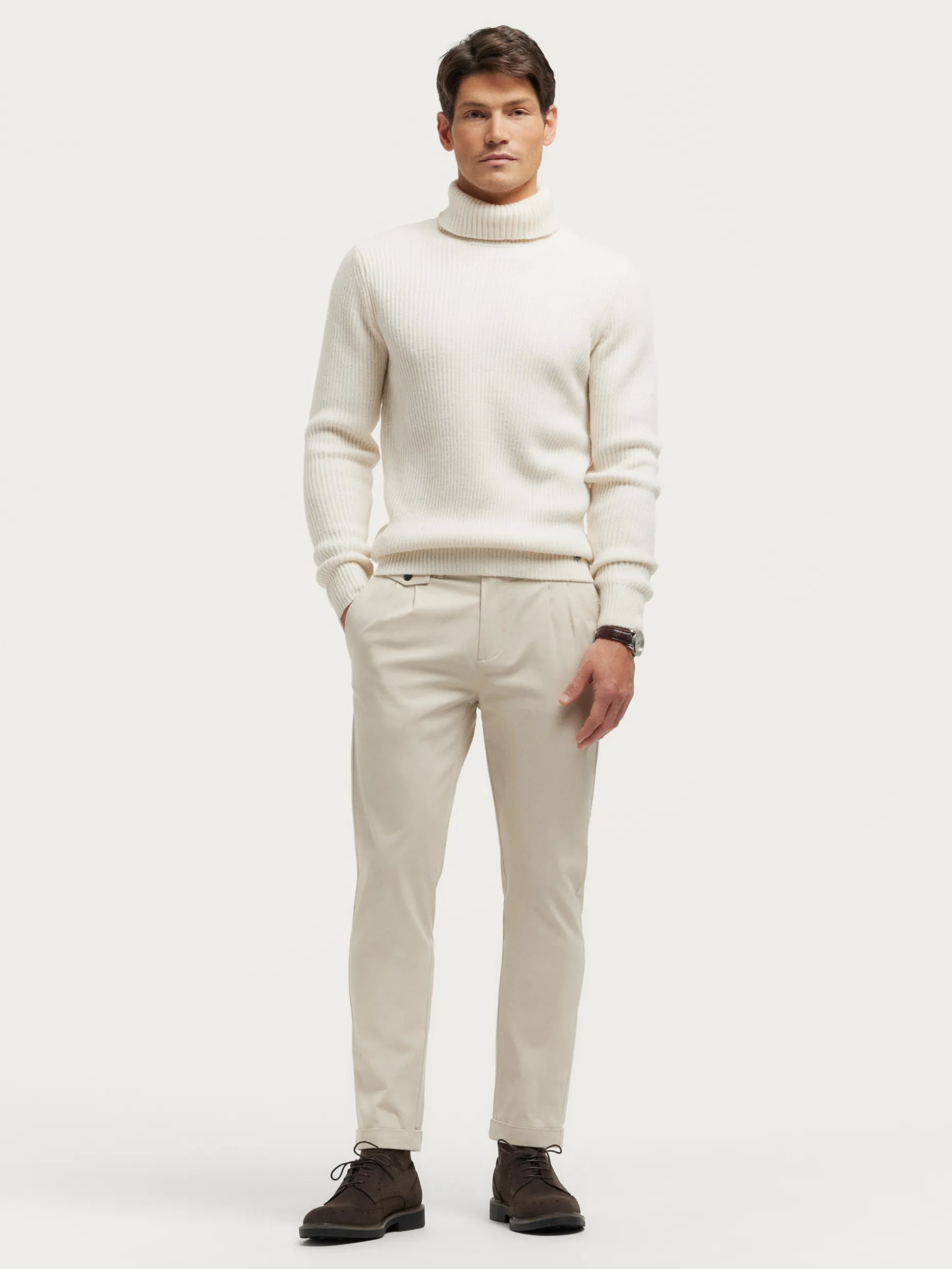 Pantaloni Slim Fit Color Carota - Moda Uomo Comoda & Stilosa | Collezione Esclusiva Alvaro Moreno