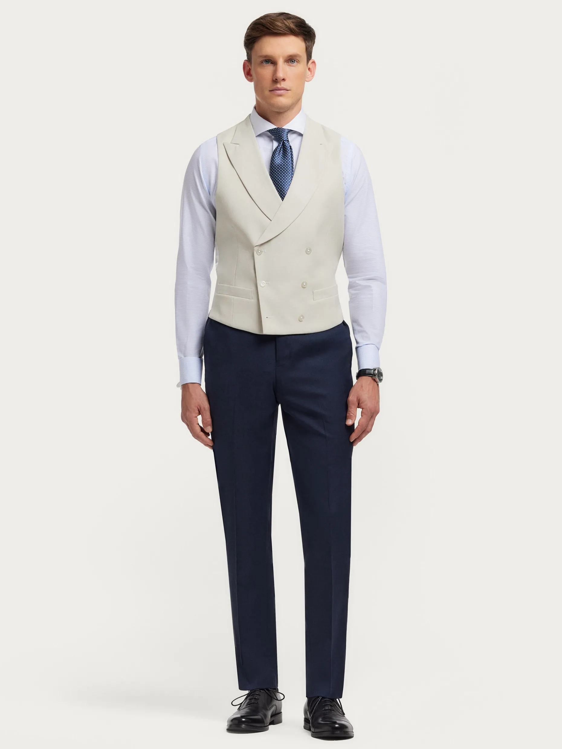 Eleganti Pantaloni Smoking da Cerimonia - Design Classico con Fodera Premium | Collezione Limitata Alvaro Moreno - Promozione Esclusiva per Matrimoni