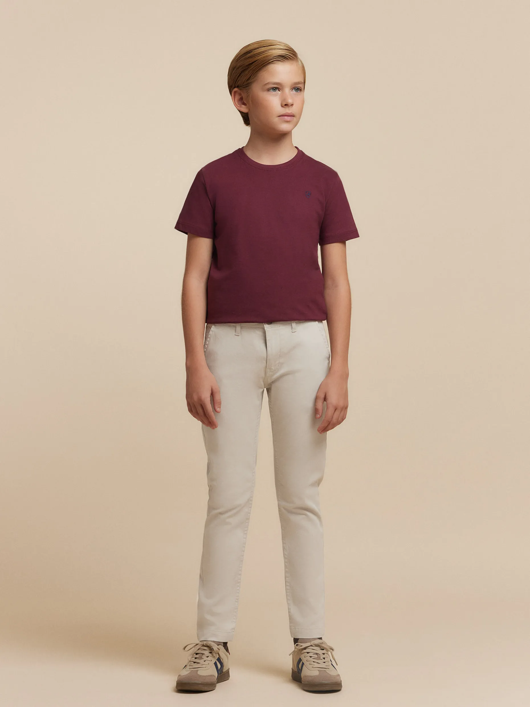 Pantaloni Chino Casual Eleganti per Ragazzi - Confortevoli e Stilizzati di Alvaro Moreno