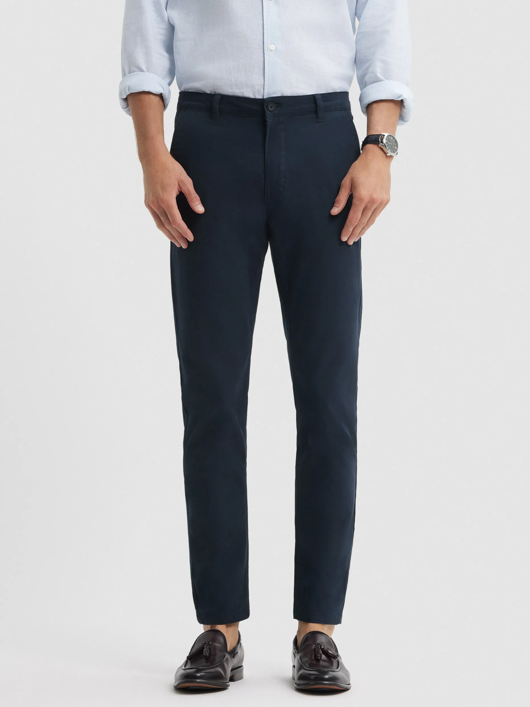 Pantaloni Chino Slim Fit Eleganti - Conforto Moderno a Prezzo Accessibile | Alvaro Moreno