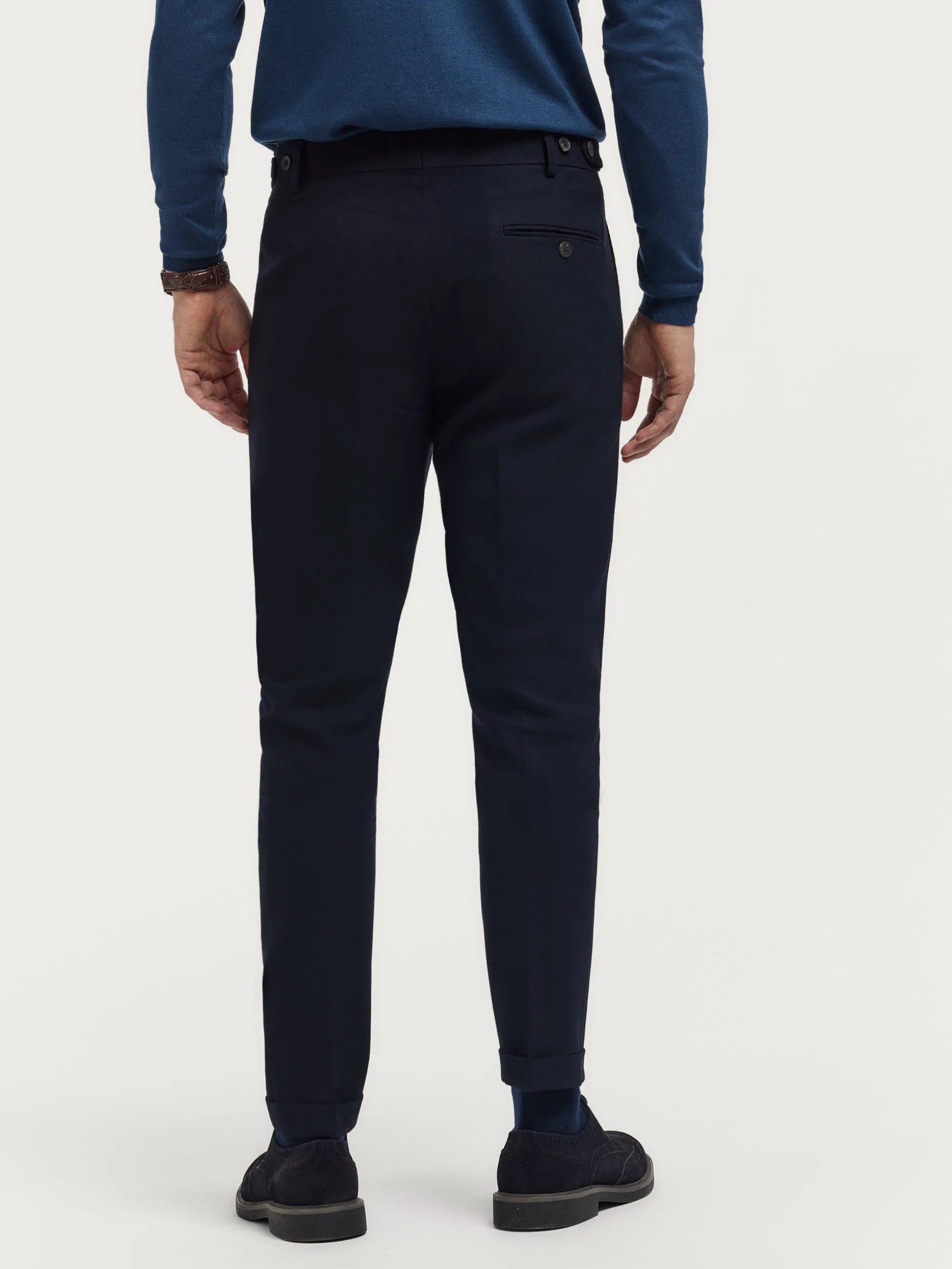 Pantaloni Eleganti in Twill Classico - Promozione Esclusiva Alvaro Moreno