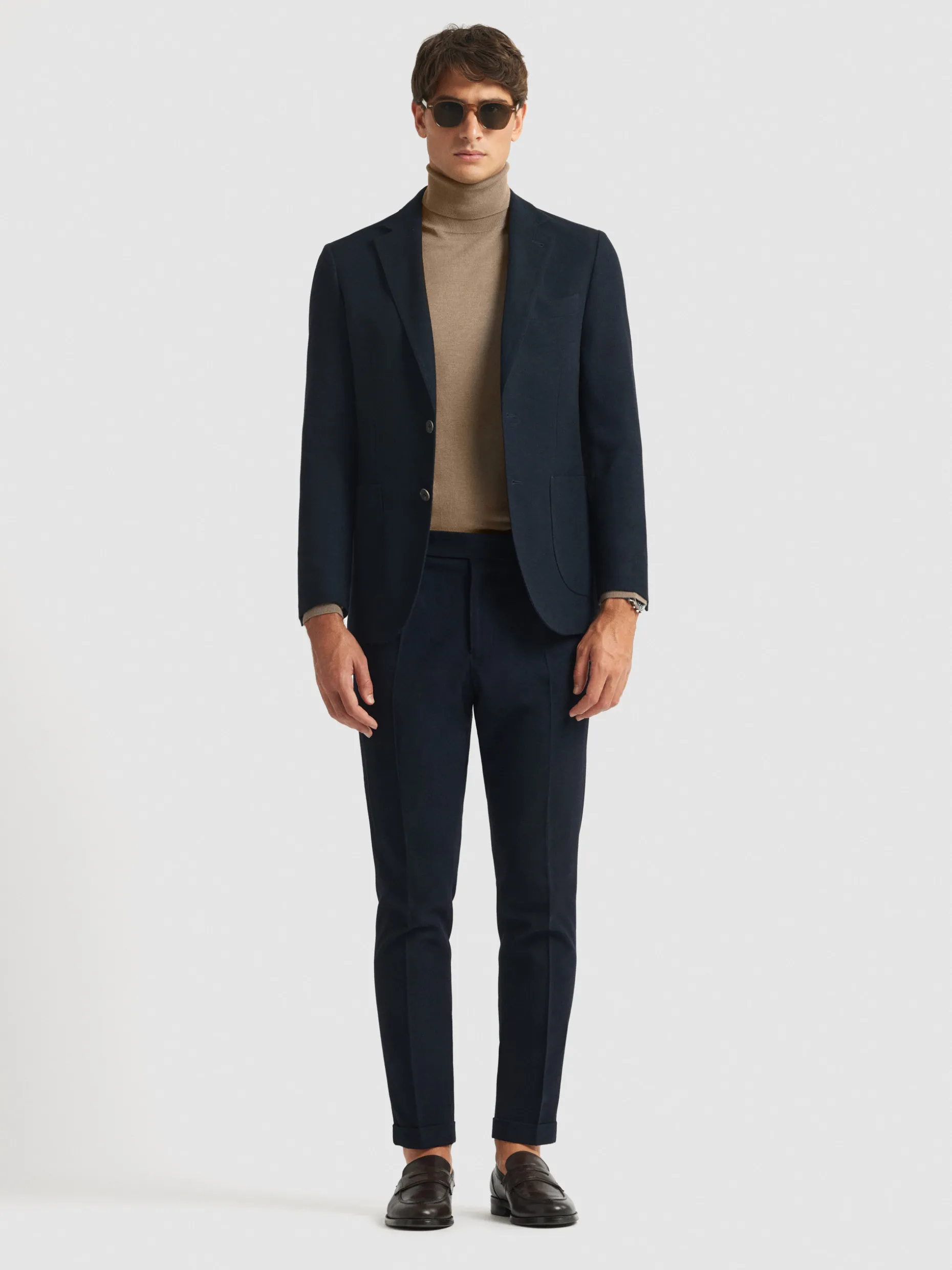 Pantaloni Eleganti in Gabardina Morbida - Design Confortevole di Alvaro Moreno per Tutto il Giorno