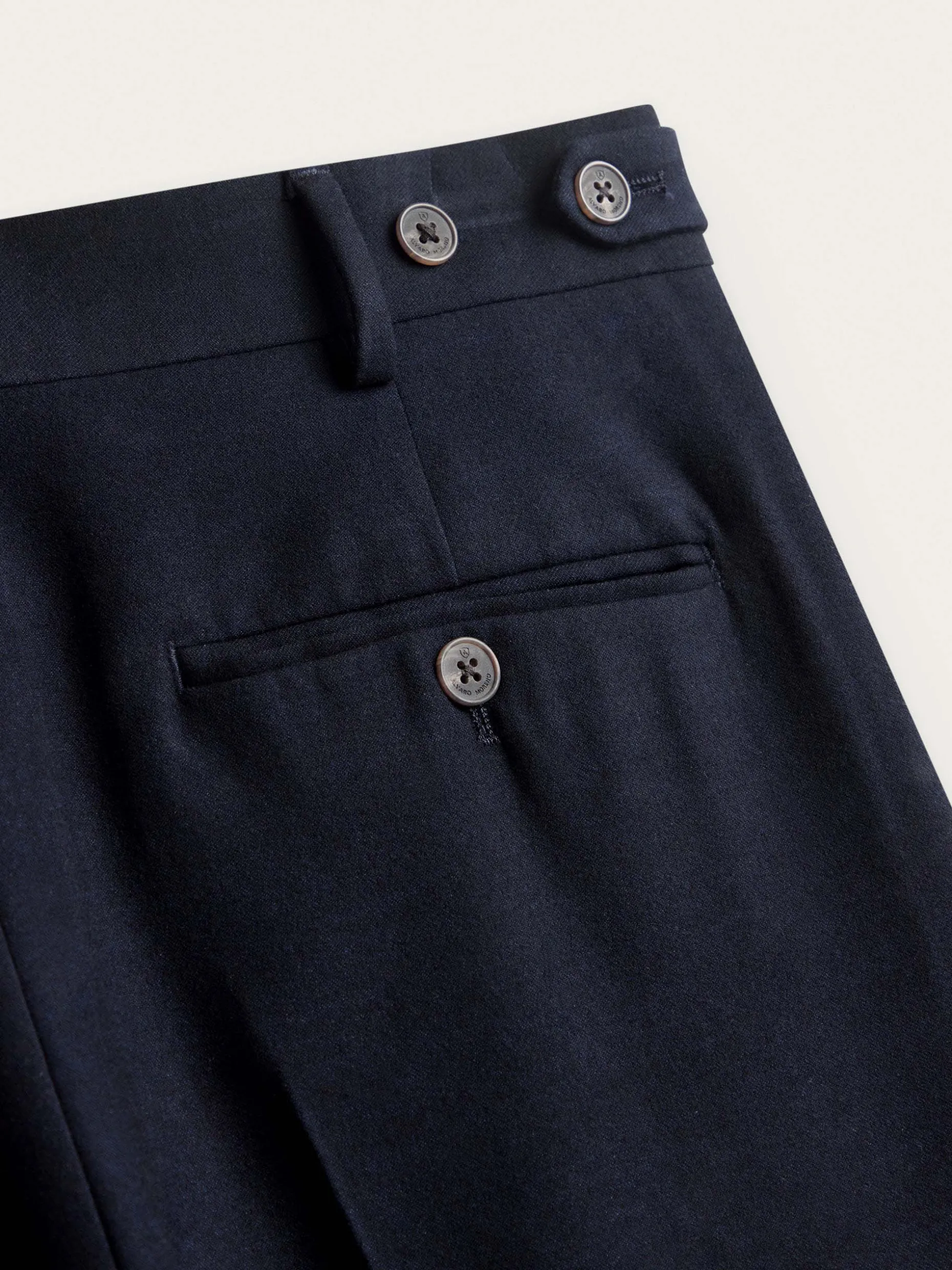 Pantaloni Eleganti in Twill Classico - Promozione Esclusiva Alvaro Moreno