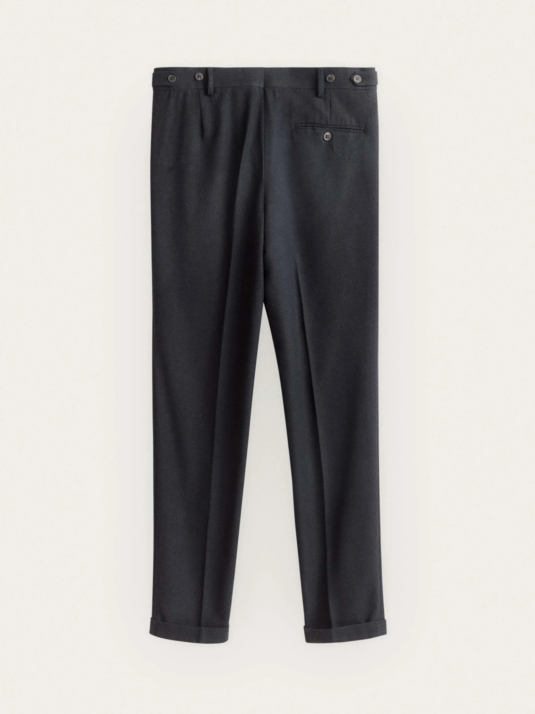 Pantaloni Classici in Tela Twill Alvaro Moreno - Ultime Occasioni Stile Senza Tempo