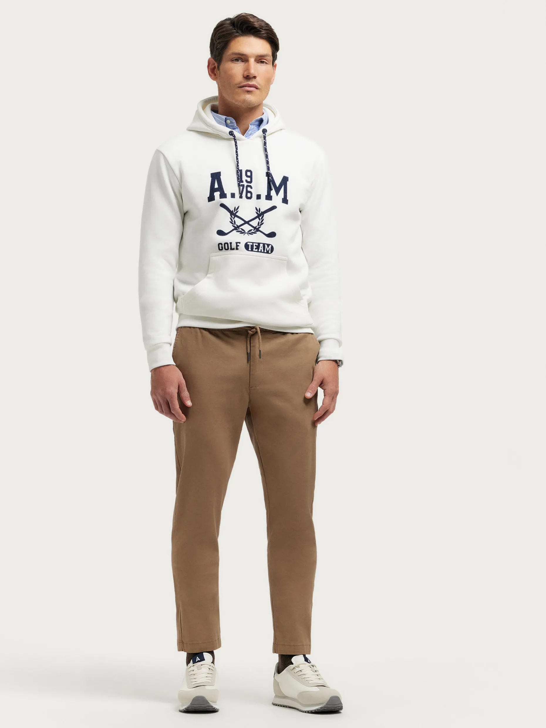 Pantaloni Eleganti Uomo Dalton - Design Moderno e Confortevoli per Tutto il Giorno, Collezione Alvaro Moreno