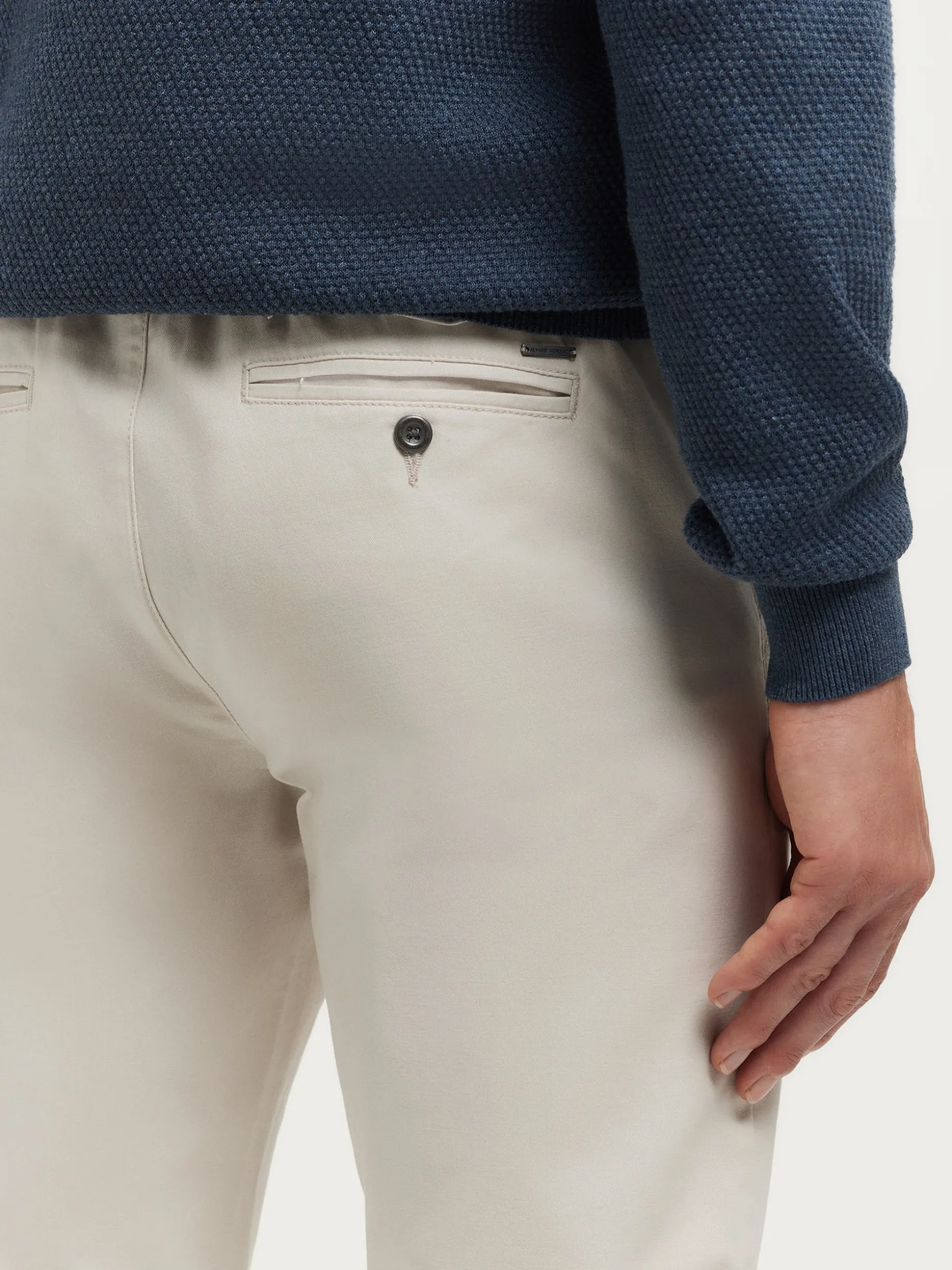 Pantaloni Uomo Dalton Slim Fit - Tessuto Premium di Alvaro Moreno Outlet con Confezione Elegante