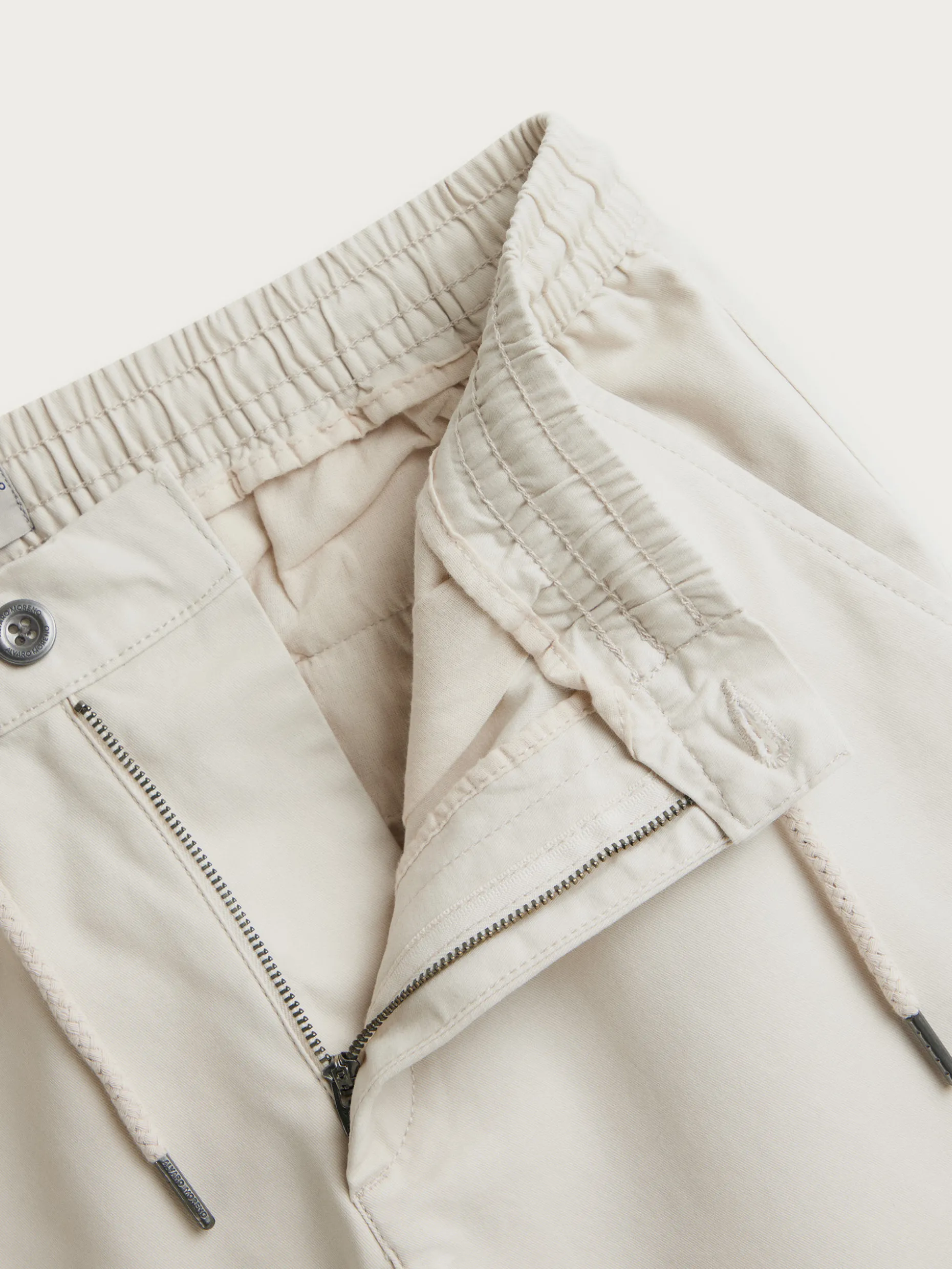 Pantaloni Uomo Dalton Slim Fit - Tessuto Premium di Alvaro Moreno Outlet con Confezione Elegante