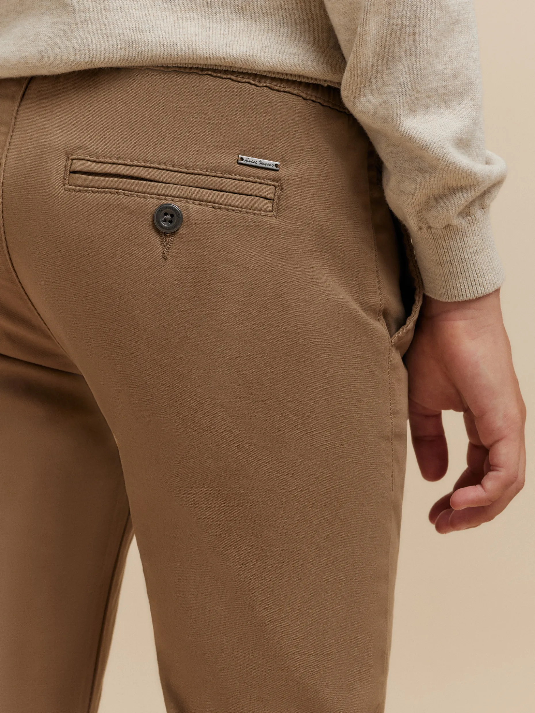 Pantaloni Casual Dalton per Bambini - Novità Primavera 2024 con Taschi Utility | Collezione Esclusiva Alvaro Moreno