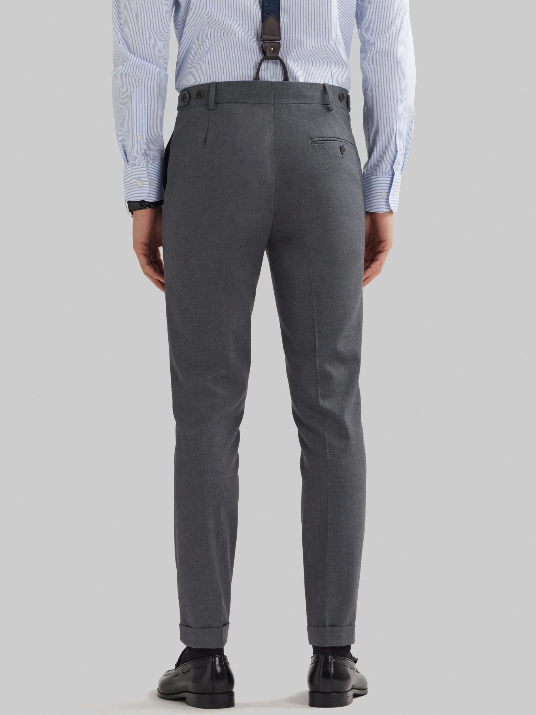 Pantaloni Eleganti con Design Crociato Duomo - Collezione Premium di Álvaro Moreno