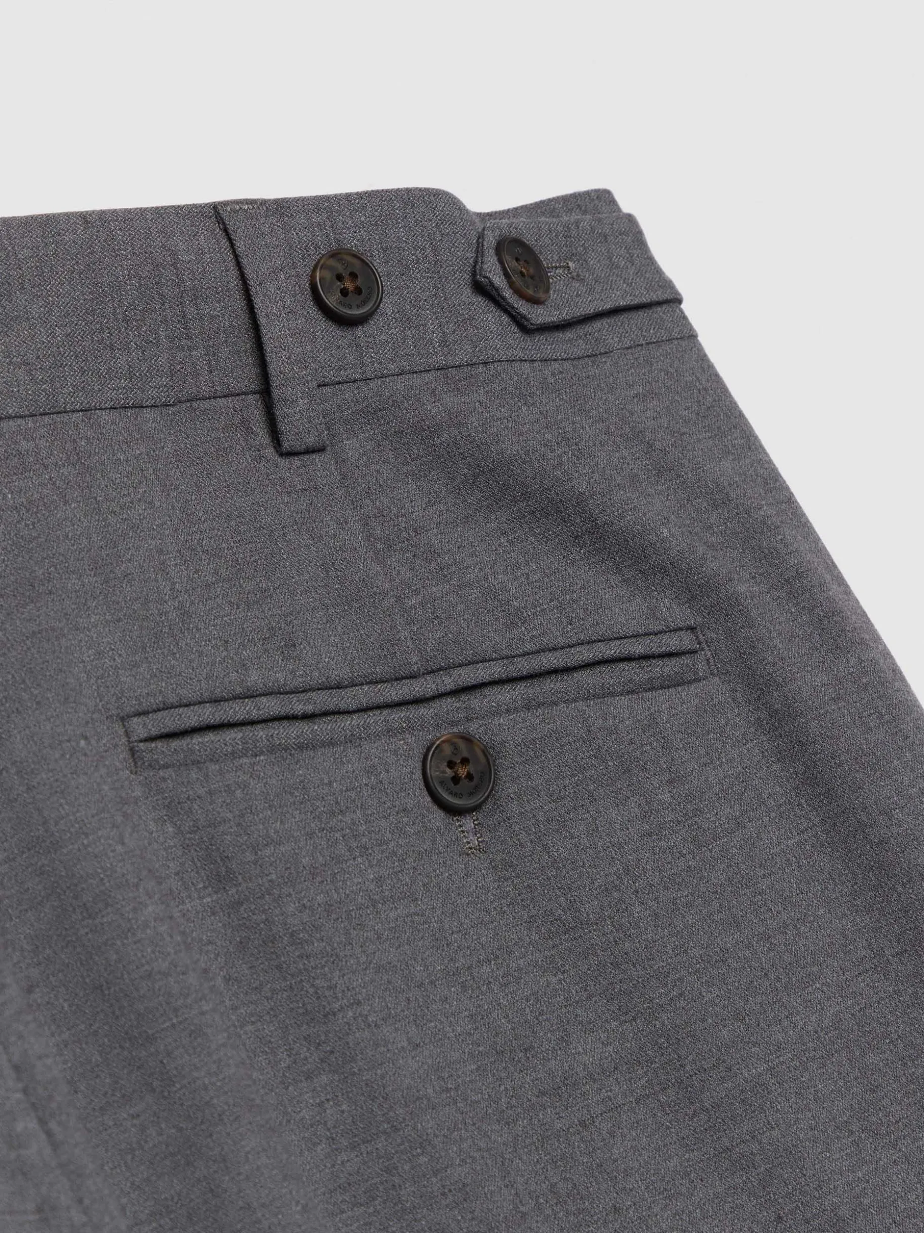 Pantaloni Eleganti con Design Crociato Duomo - Collezione Premium di Álvaro Moreno