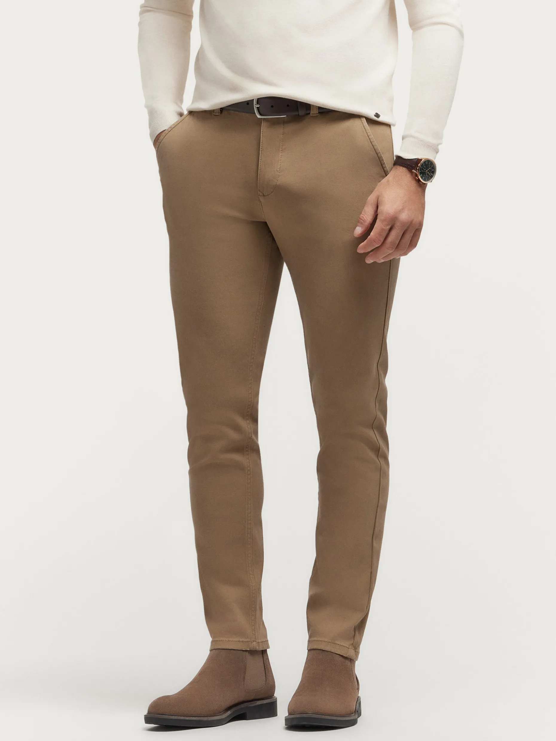 Pantaloni Uomo Elvis Design in Tessuto Premium - Exclusive Alvaro Moreno Edizione Limitata con Taglio Moderno e Comfort Classico