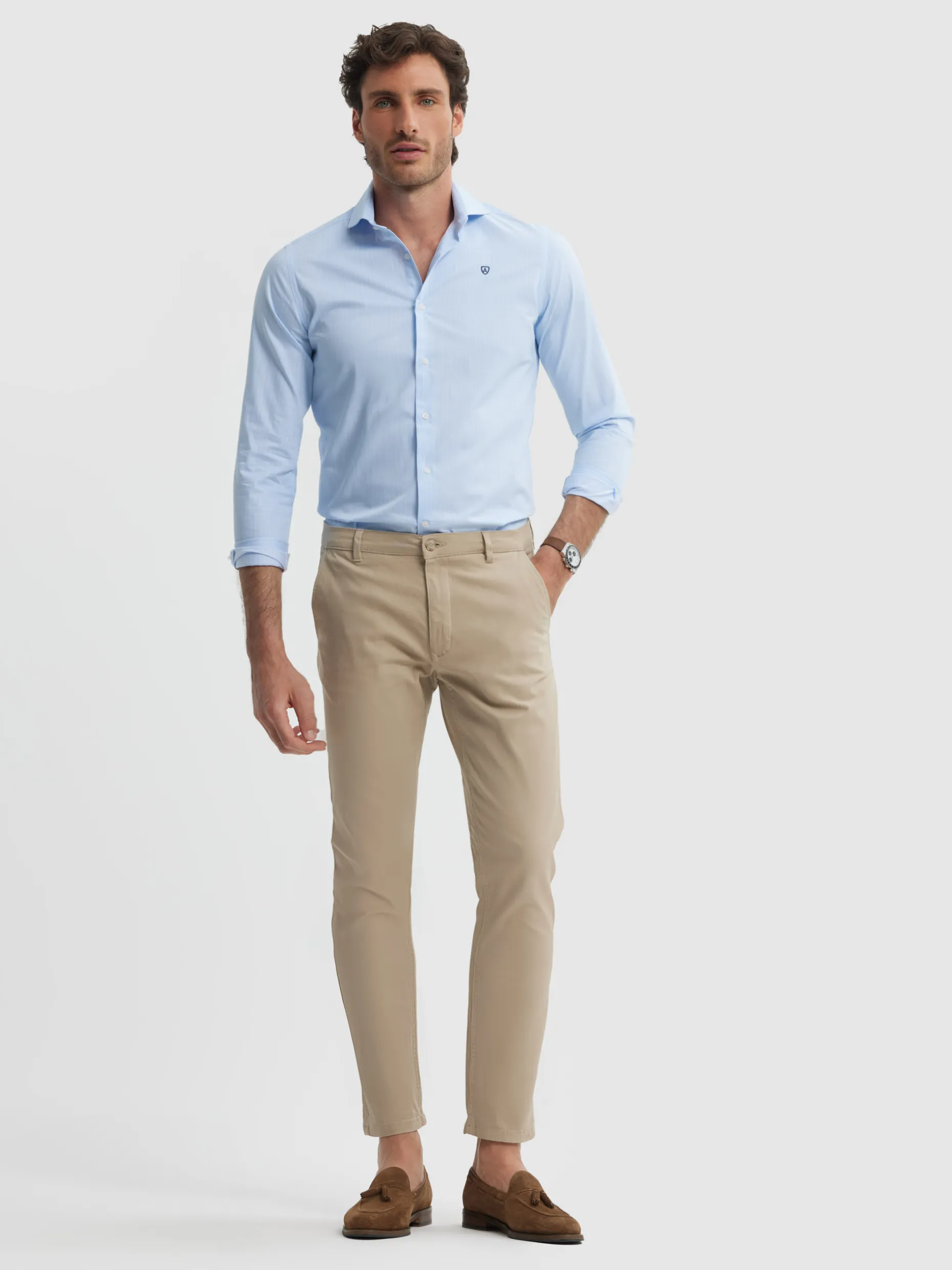 Pantaloni Slim Fit Stile Vintage Alvaro Moreno - Confezione Premium Edizione Limitata in Saldi