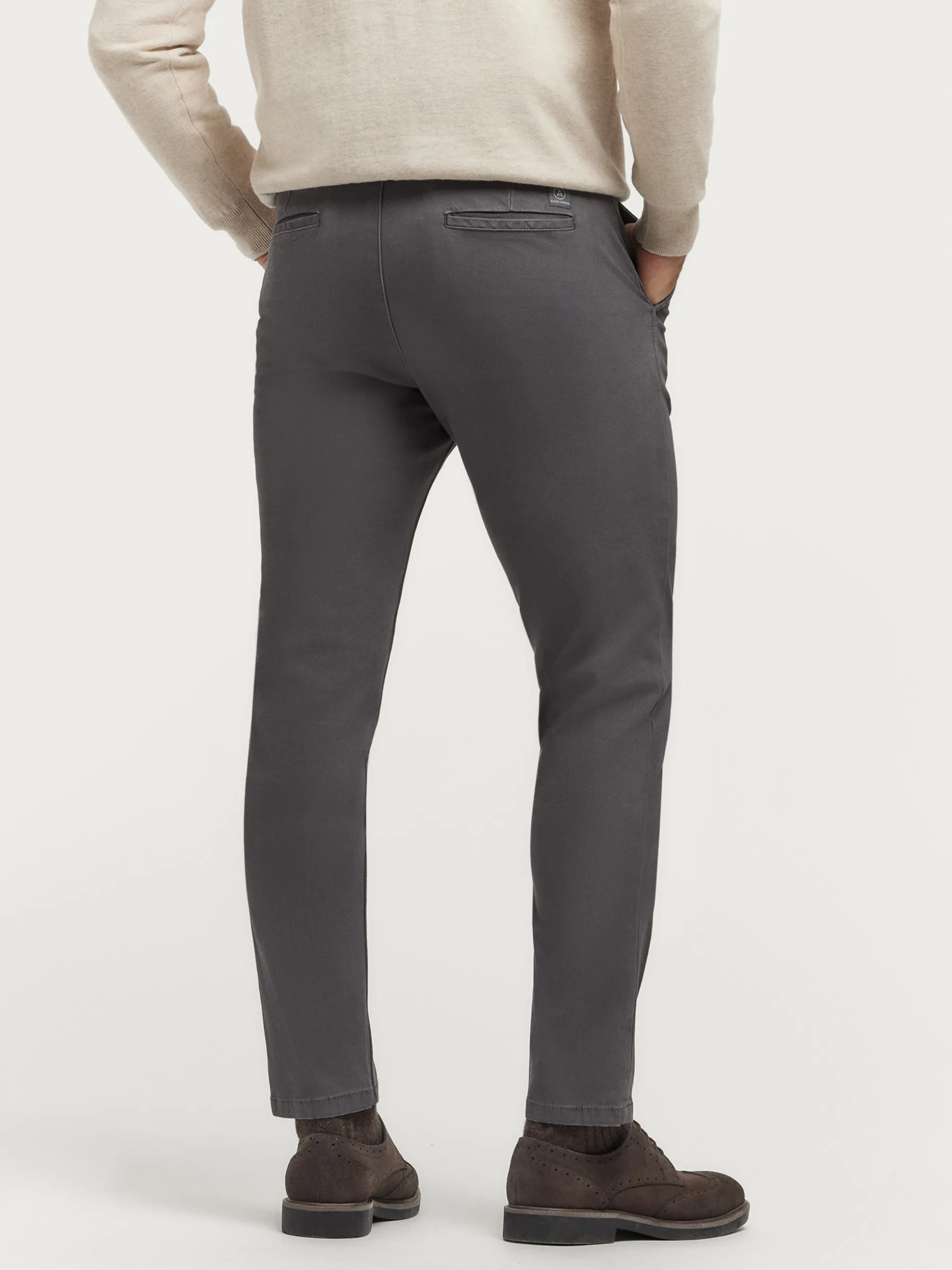 Pantaloni Vintage Stile Elvis Uomo - Confortevoli con Taschini Laterali | Collezione Esclusiva di Alvaro Moreno