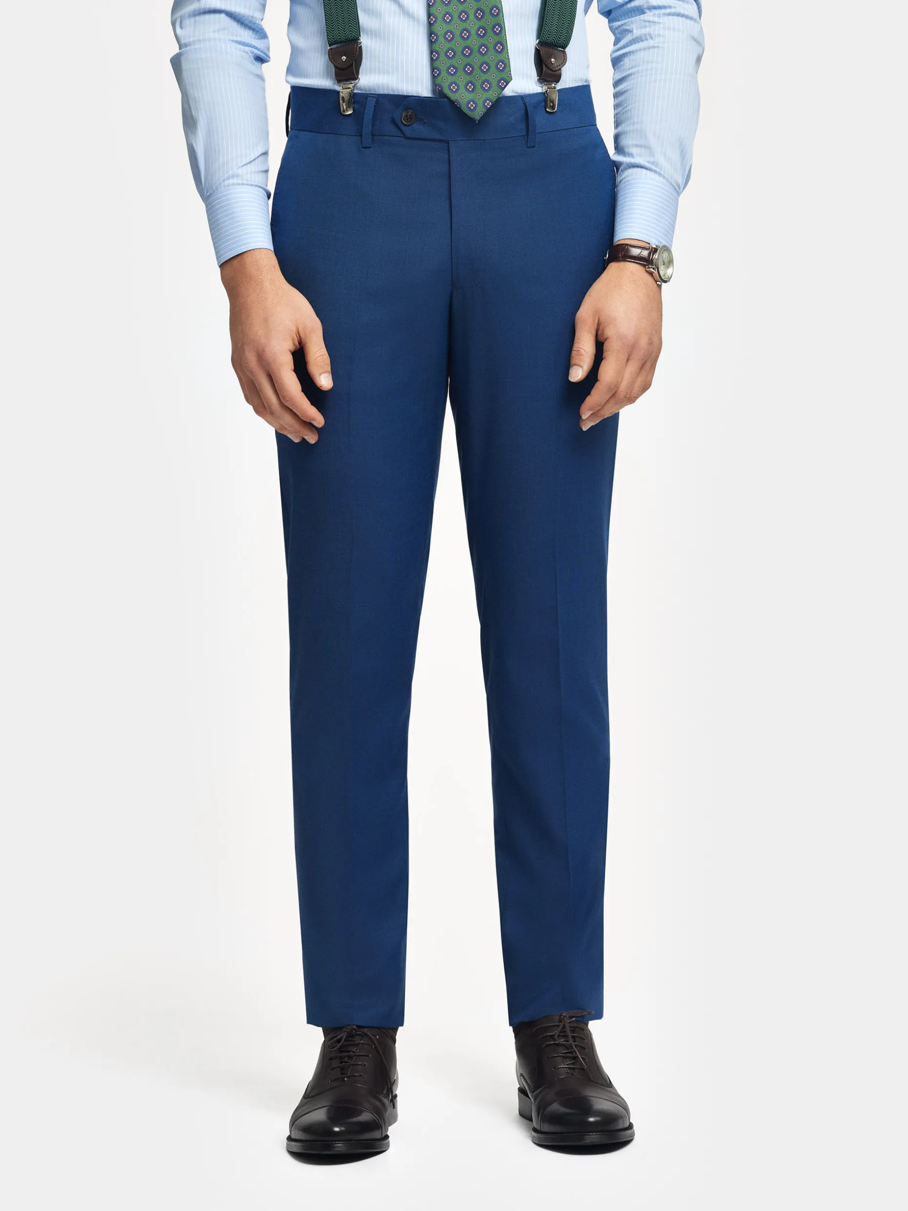Pantaloni Eleganti in Trama Filo a Filo - Confezionati a Mano con Tessuto Pregiato | Collezione Esclusiva da Alvaro Moreno Fashion