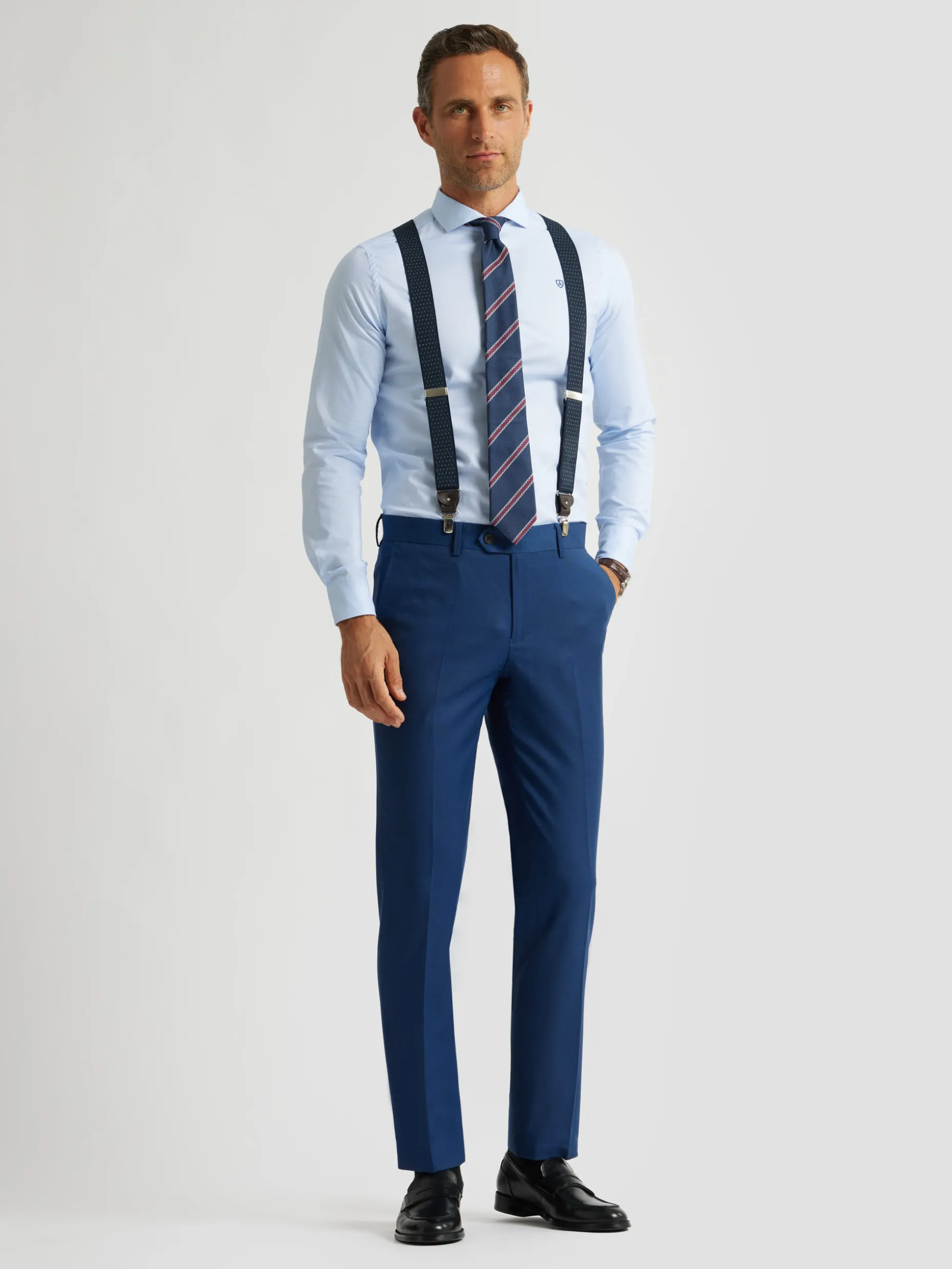 Pantaloni Uomo in Tessuto Fil-a-Fil - Comodi e Stilosi | Collezione Alvaro Moreno Disponibili Online