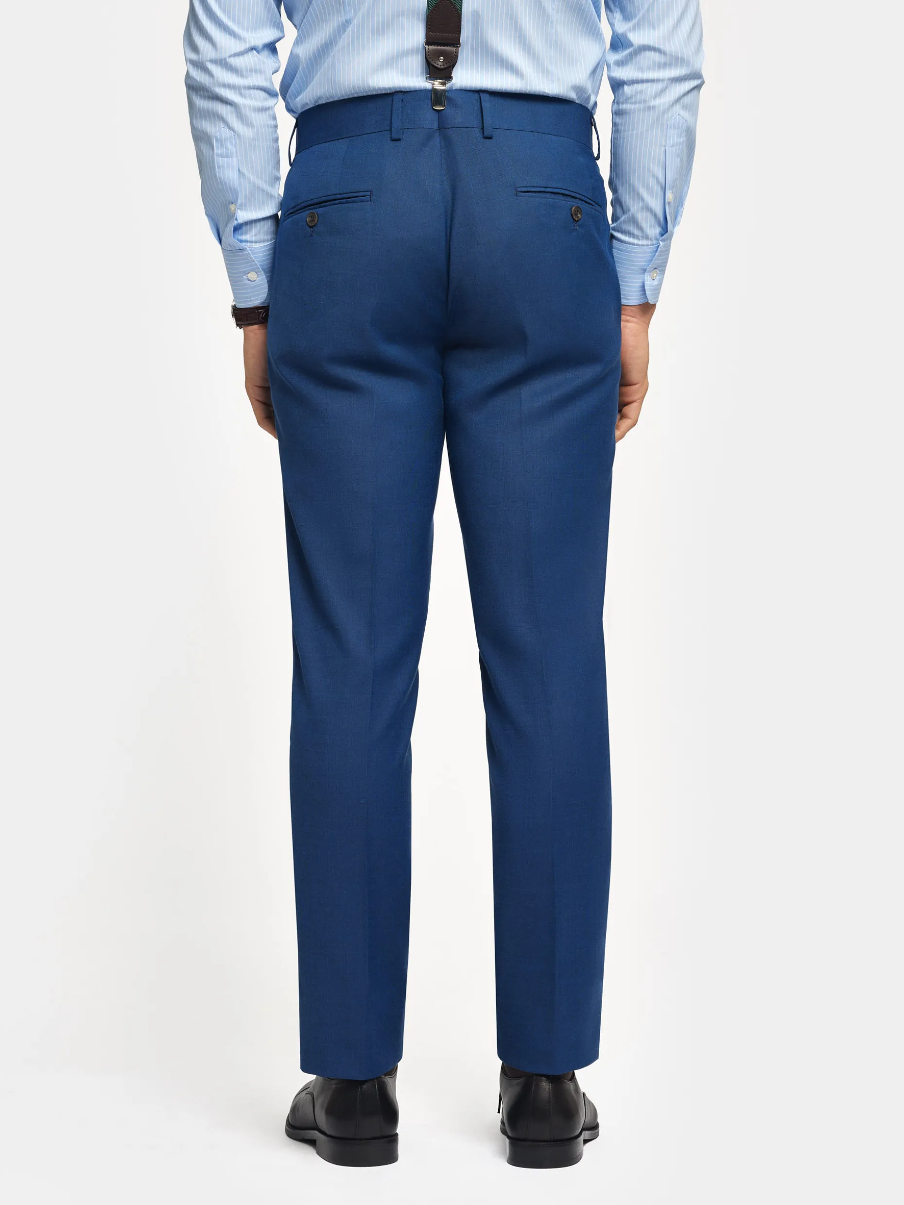 Pantaloni Eleganti in Trama Filo a Filo - Confezionati a Mano con Tessuto Pregiato | Collezione Esclusiva da Alvaro Moreno Fashion