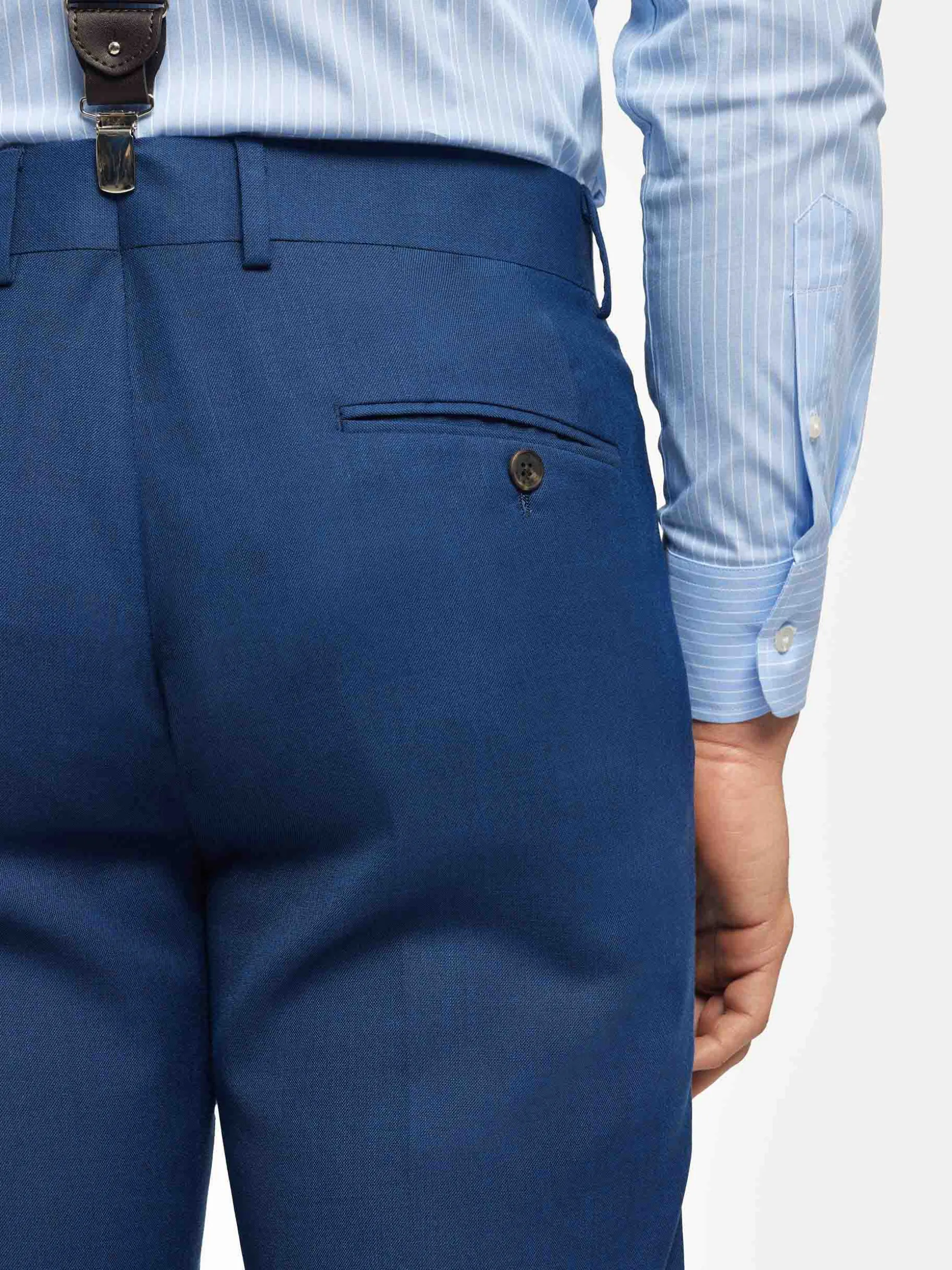 Pantaloni Eleganti in Trama Filo a Filo - Confezionati a Mano con Tessuto Pregiato | Collezione Esclusiva da Alvaro Moreno Fashion
