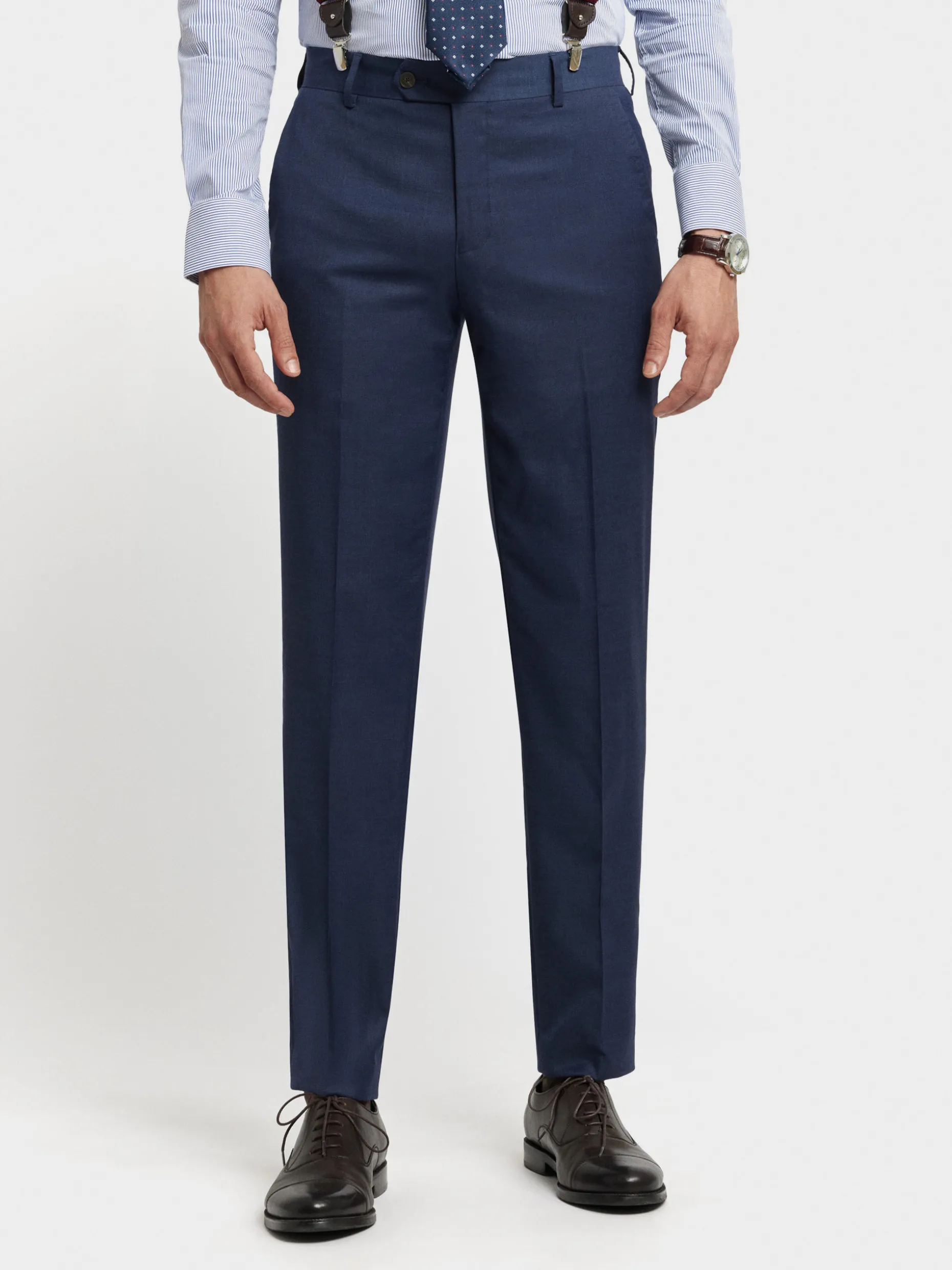 Pantaloni Uomo in Trama Incrociata - Design Elegante & Comfort Totale | Alvaro Moreno Promo Limitata