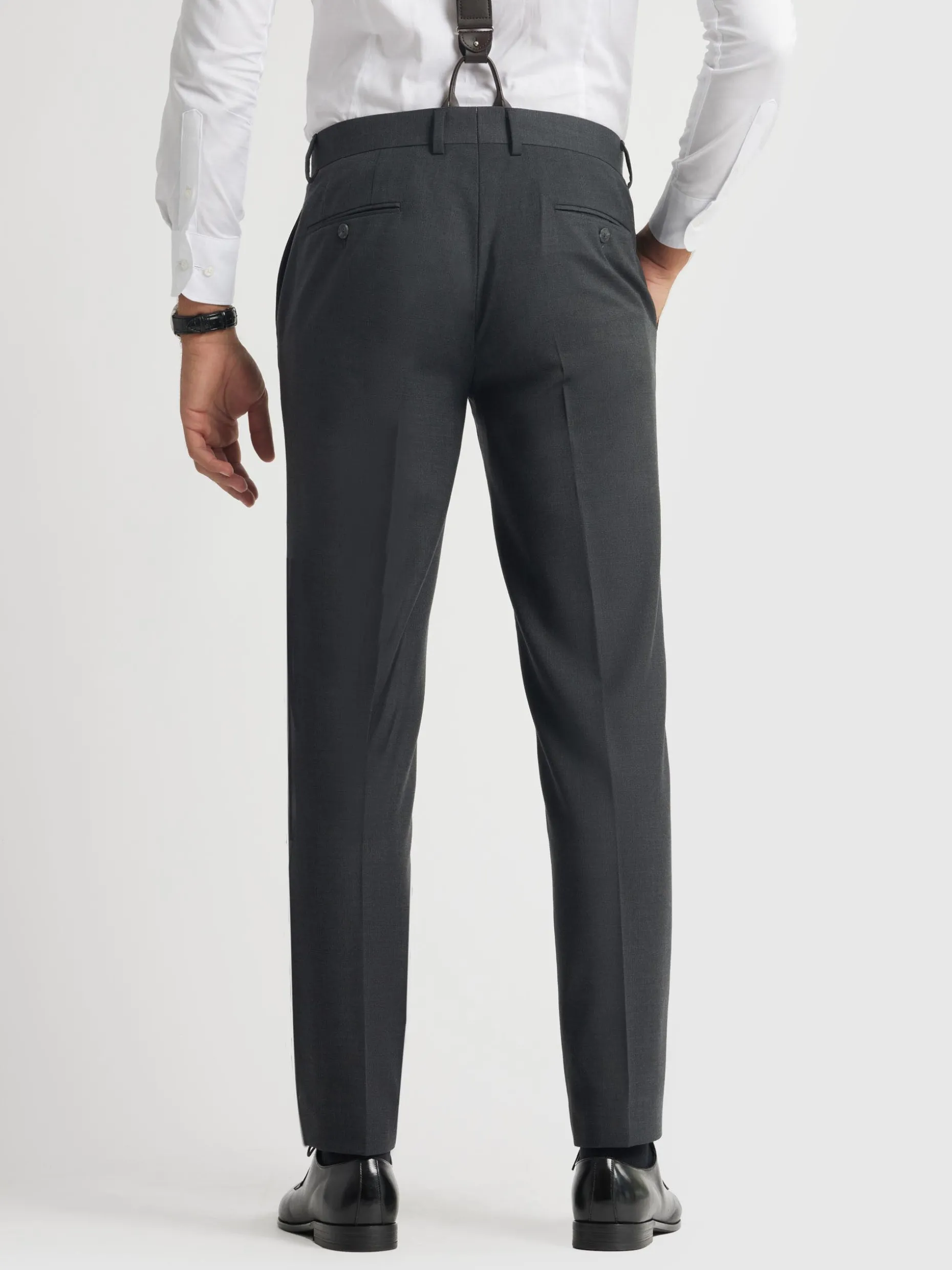 Pantaloni Eleganti in Tessuto a Trama Incrociata - Confortevole e Stiloso, Outlet Alvaro Moreno