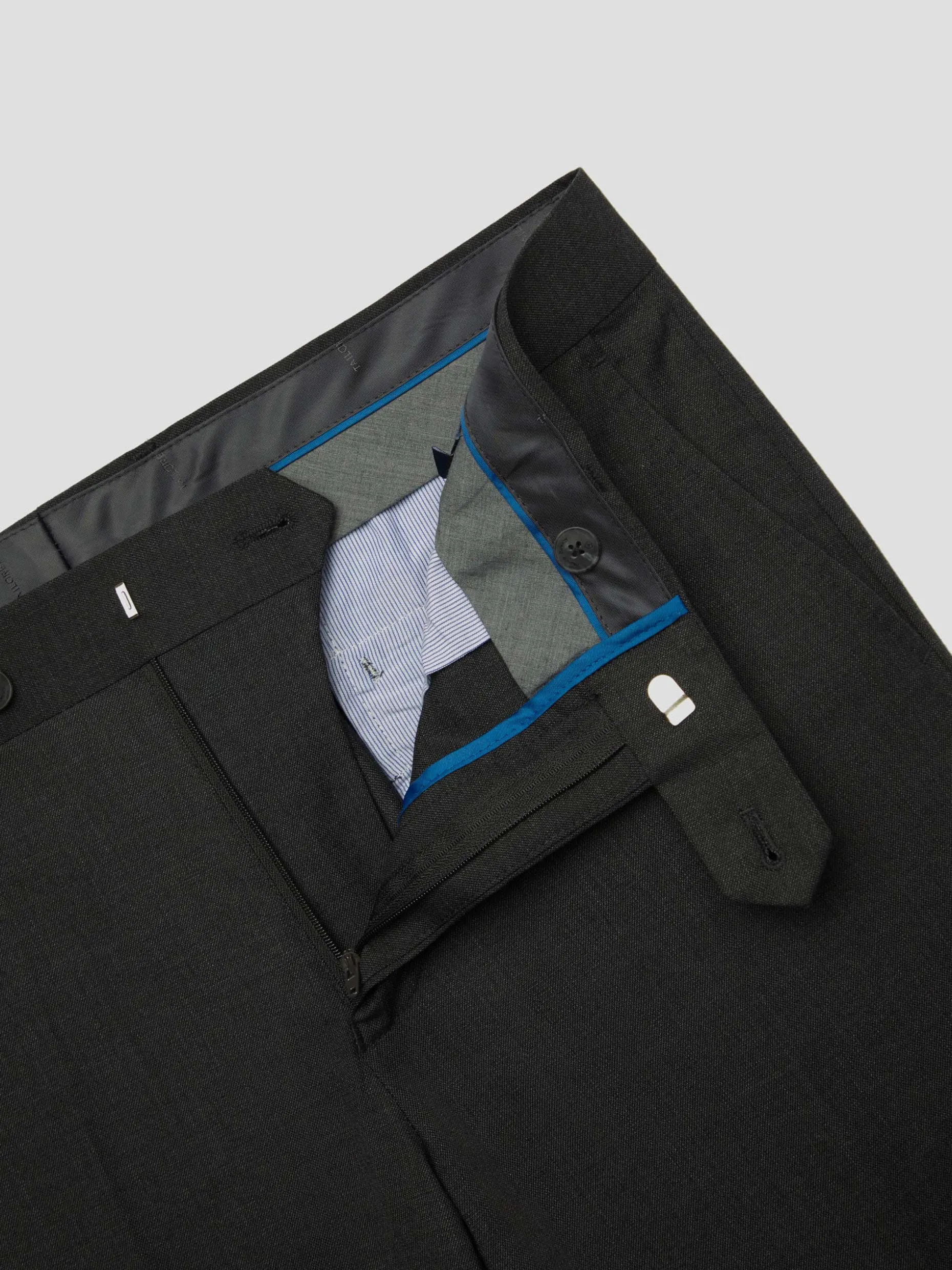 Pantalone Elegante in Tessuto Fil-a-Fil Confortevole, Modello Classico Alvaro Moreno - Prezzo Conveniente Per Uomo