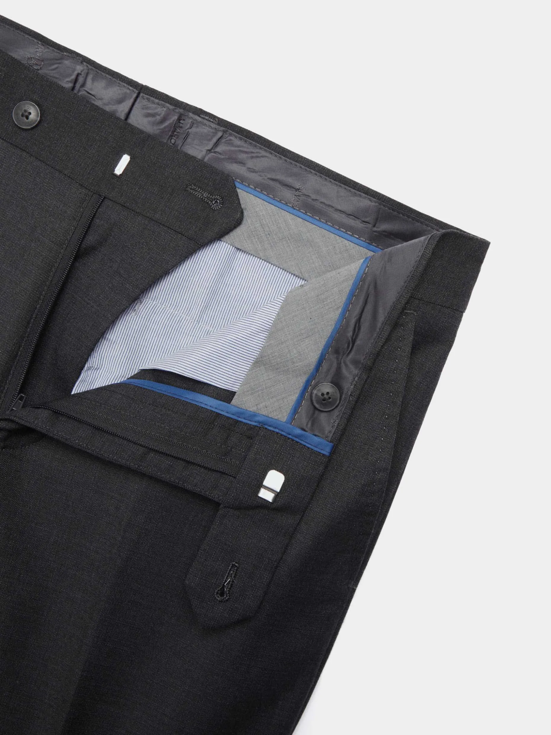 Pantaloni Eleganti Uomo in Tessuto Fil-a-Fil | Alvaro Moreno – Premium Collection | Comfort Moderno con Taglio Classico