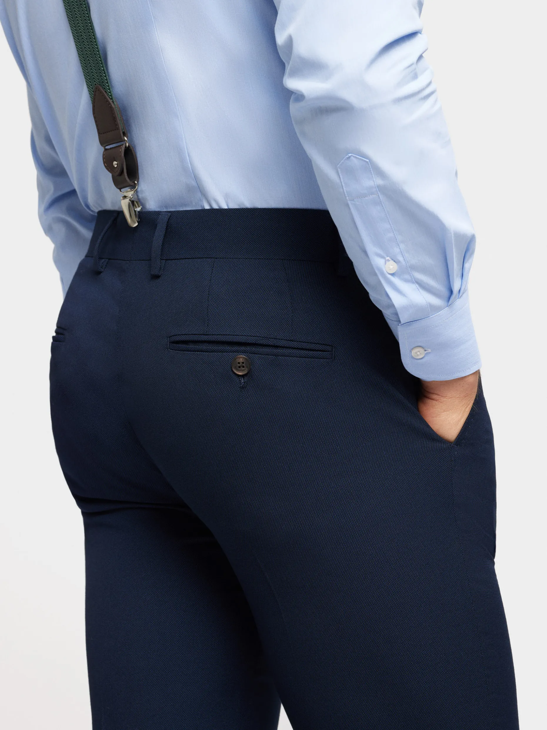 Pantaloni Eleganti Uccellino Micro - Tessuto Morbido e Classico Design | Store Alvaro Moreno