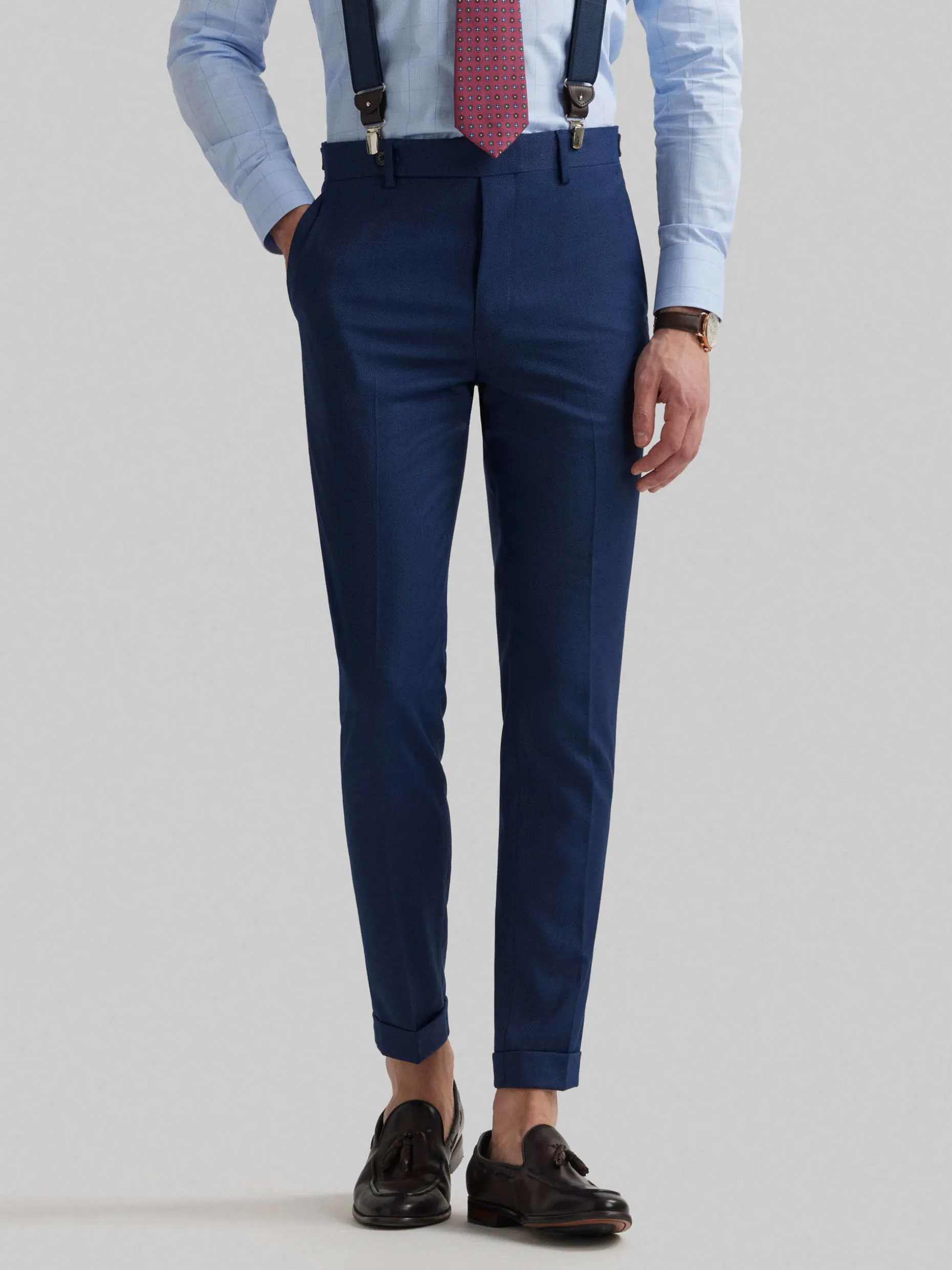Pantaloni Eleganti Napoli Stile Casual - Microbird di Alvaro Moreno