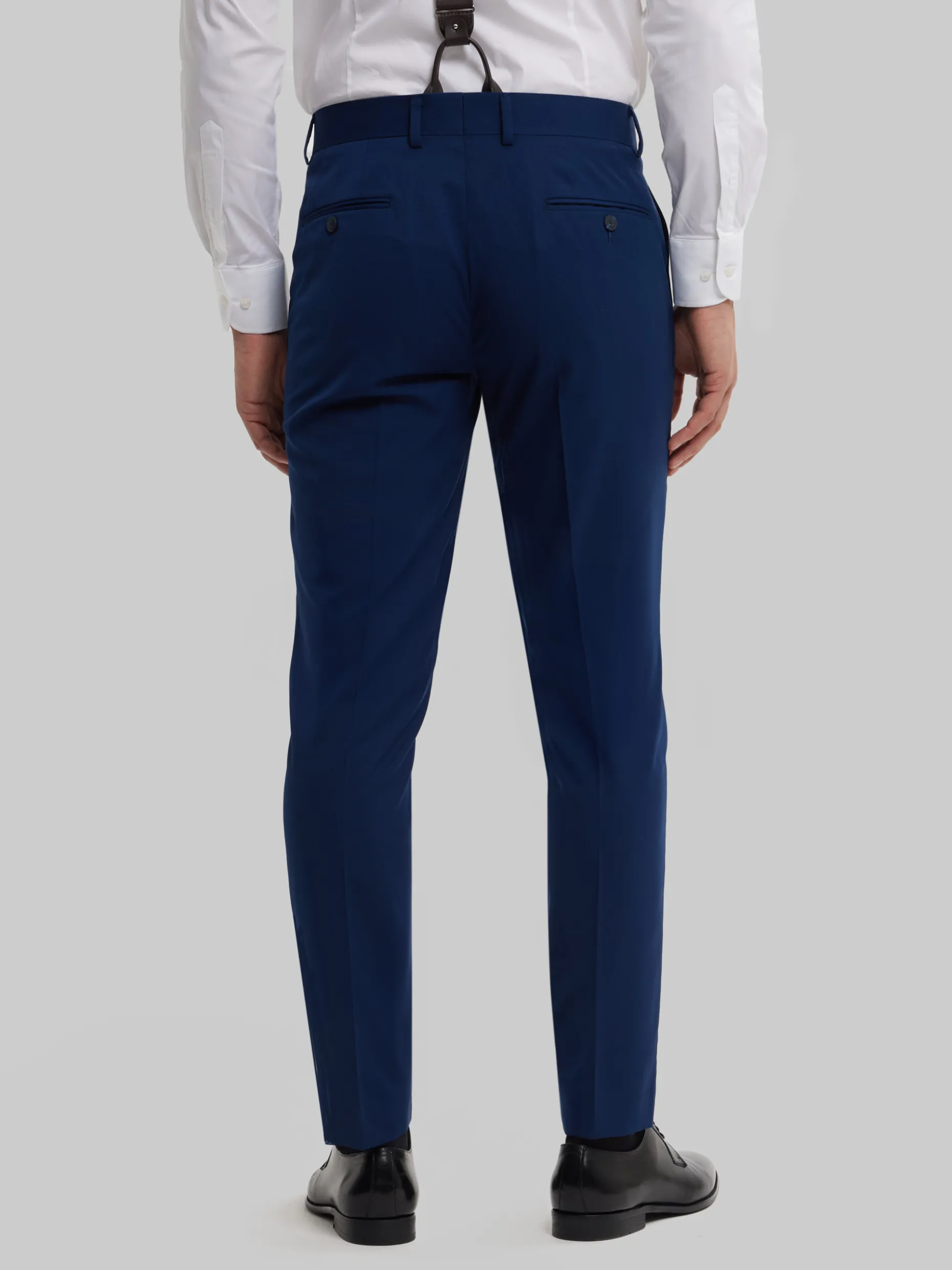 Pantaloni Eleganti Slim Fit Classici in Tessuto Pregiato - Saldo Esclusivo Alvaro Moreno