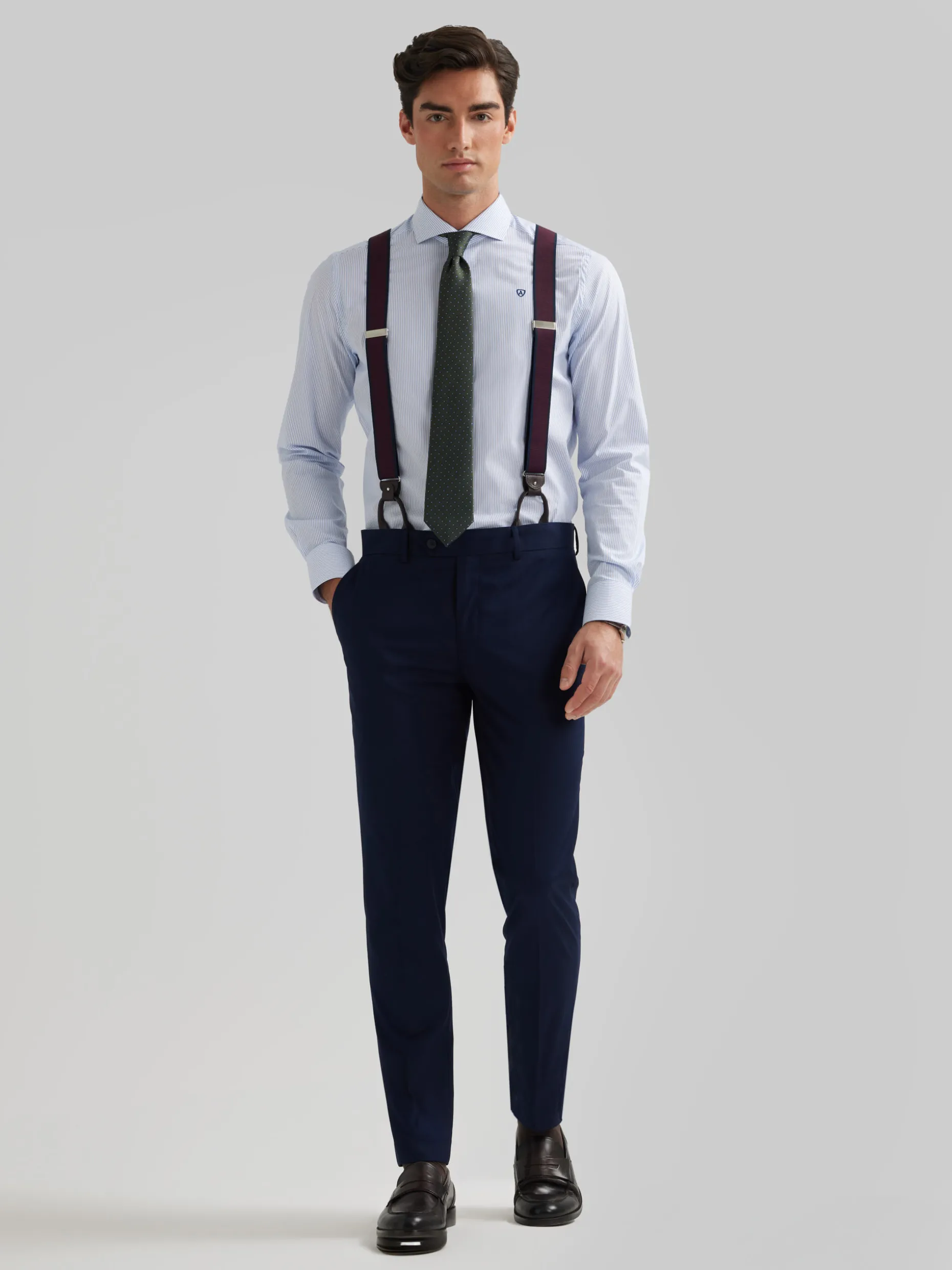 Alvaro Moreno: Pantaloni Slim Linea Essenziale con Confezione Moderna - Taglio Contemporaneo