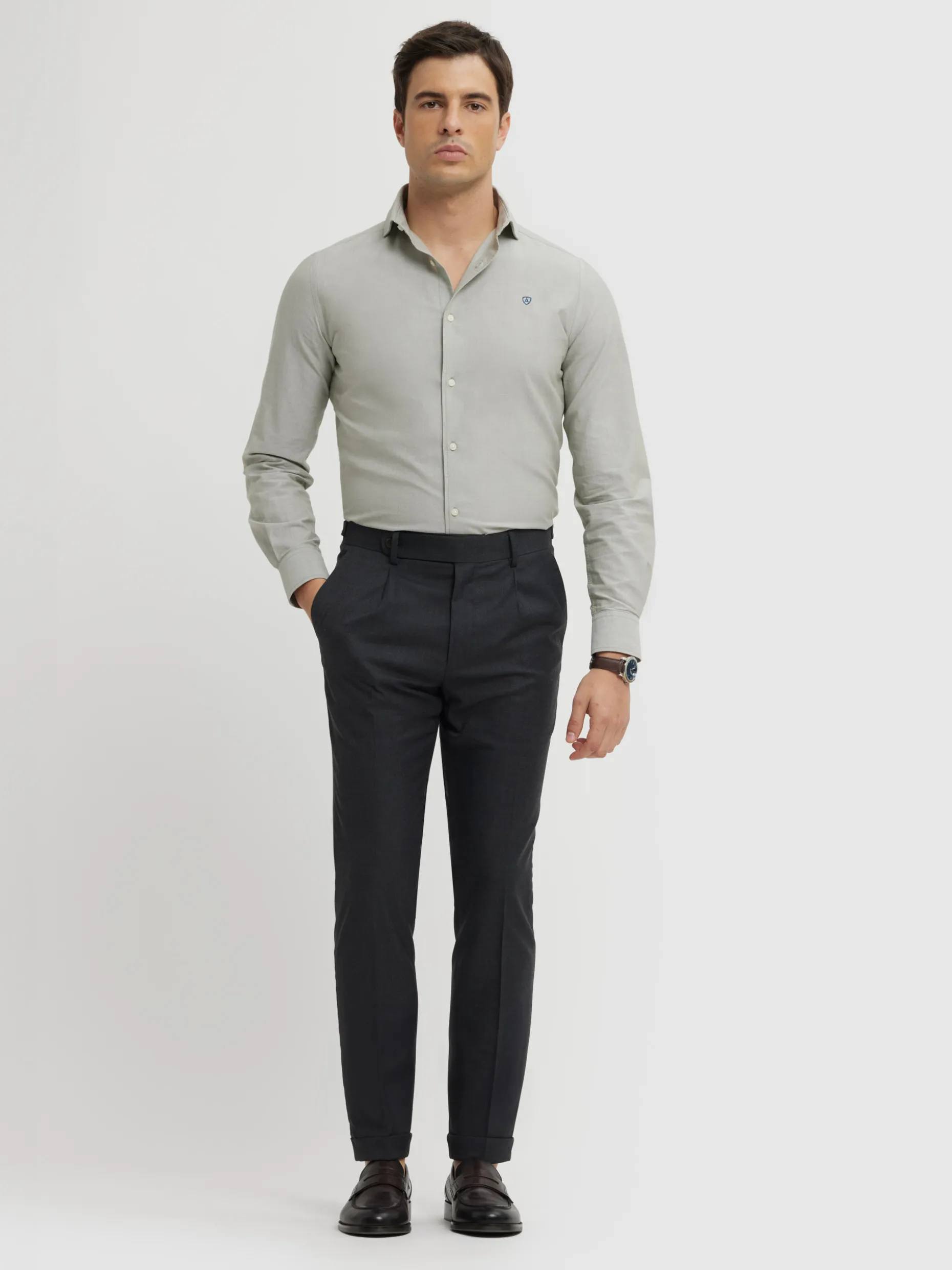 Pantaloni Eleganti Sarto Alvaro Moreno - Tessuto Premium Confezione Artigianale, Nuova Collezione Autunno 2023