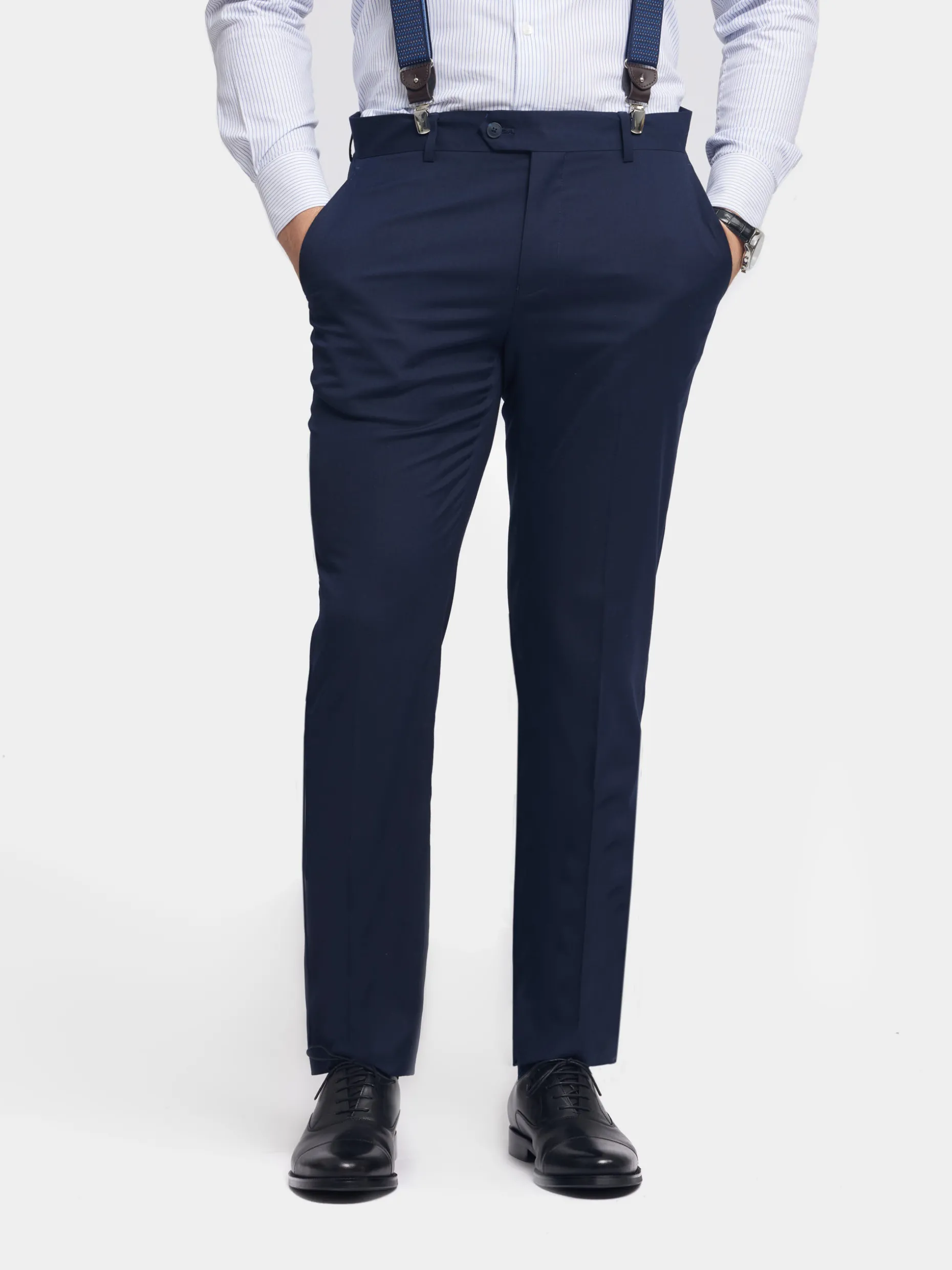 Pantaloni Uomo in Tessuto Twist Confezione Premium - Collezione Alvaro Moreno con Sconto Esclusivo ed Elasticizzato per Massimo Comfort