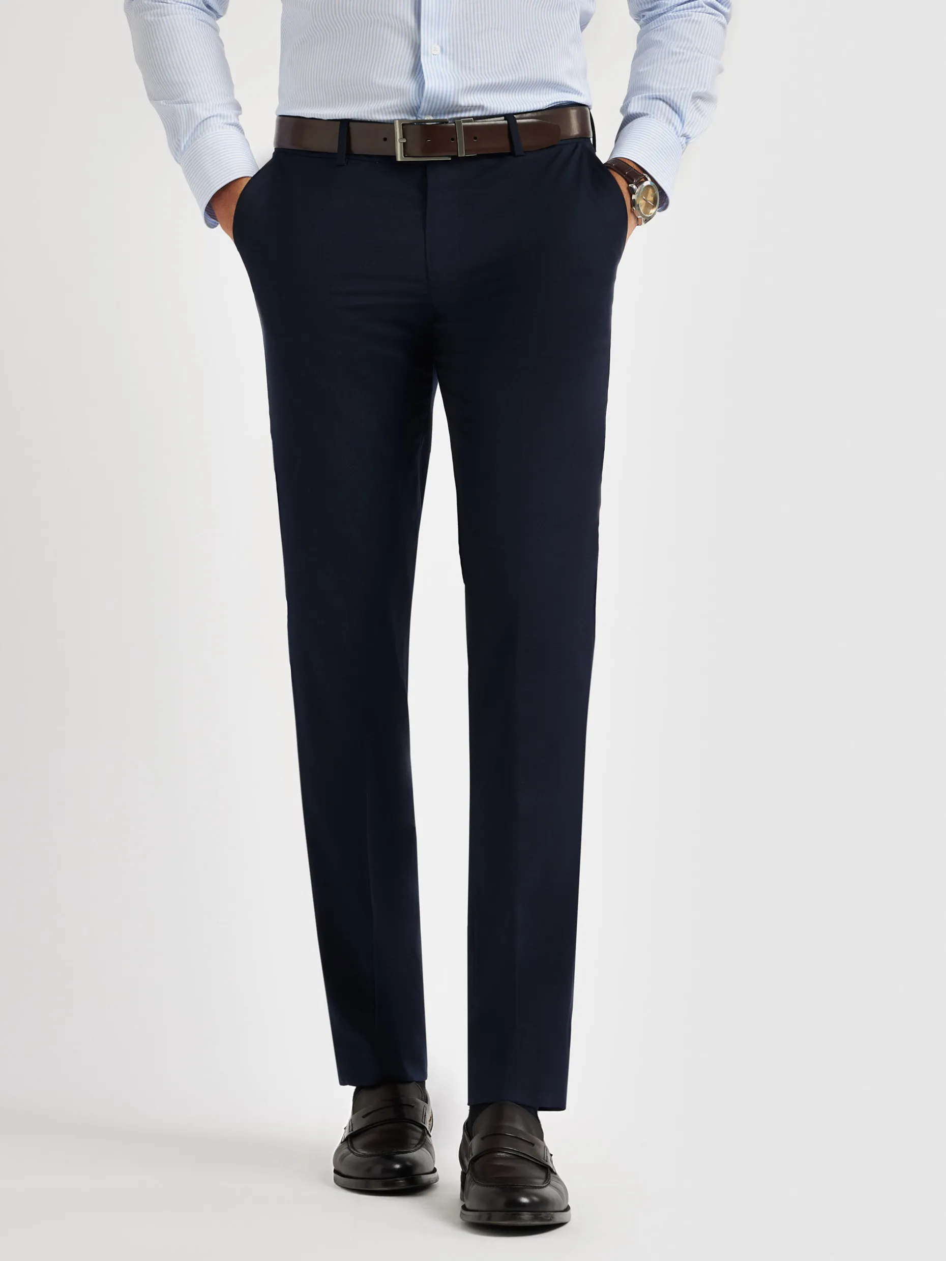 Pantaloni Uomo in Twill Classico - Stile Hot di Alvaro Moreno