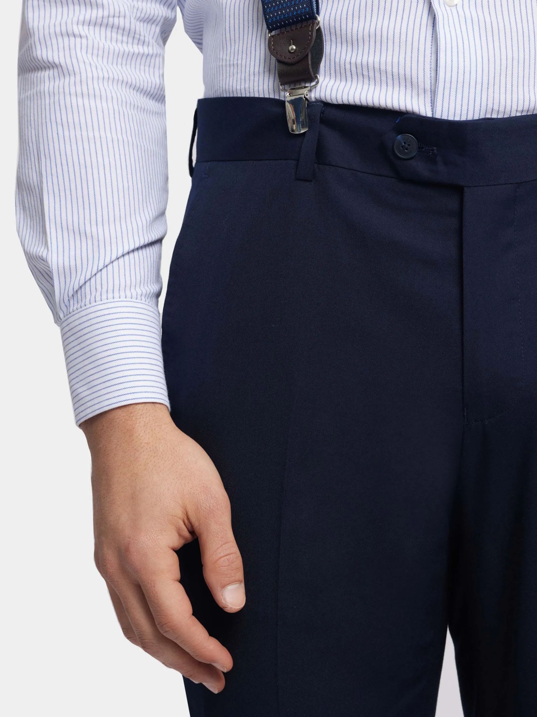 Pantaloni Uomo in Tessuto Twist Confezione Premium - Collezione Alvaro Moreno con Sconto Esclusivo ed Elasticizzato per Massimo Comfort