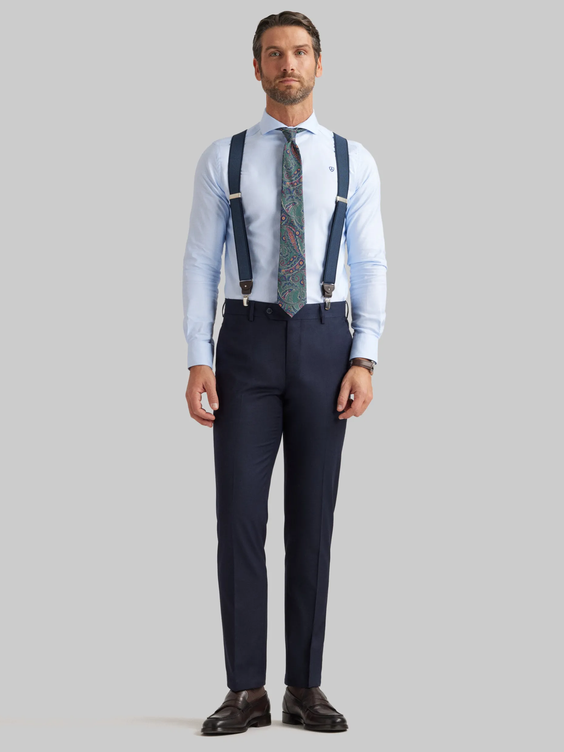 Pantaloni Eleganti in Twill di Alvaro Moreno - Offerta Lampo Esclusiva con Tessuto Premium e Design Moderno