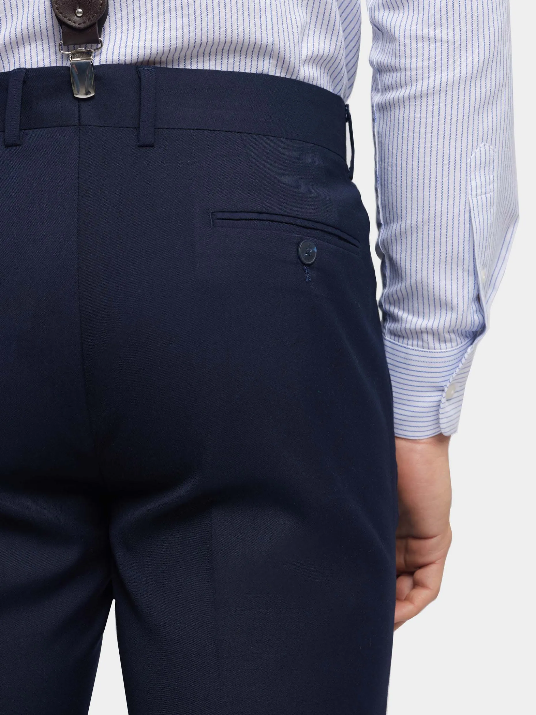 Pantaloni Uomo in Tessuto Twist Confezione Premium - Collezione Alvaro Moreno con Sconto Esclusivo ed Elasticizzato per Massimo Comfort