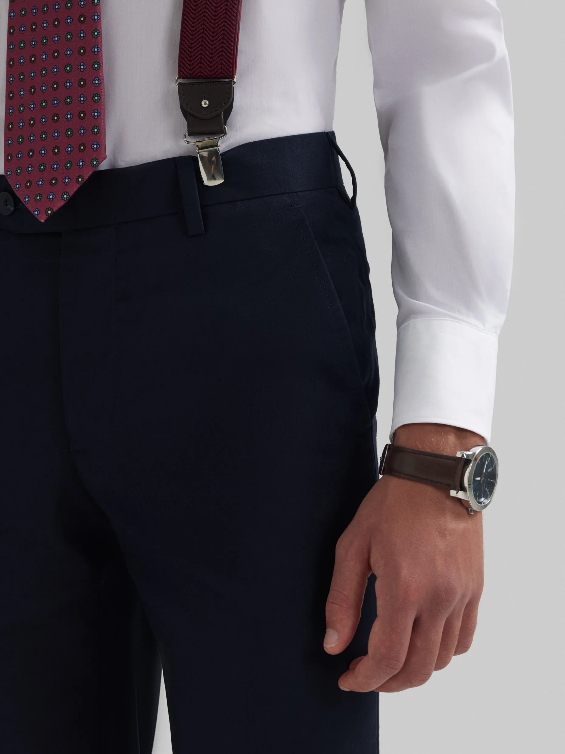 Pantaloni Uomo Alvaro Moreno in Twill Confortevole - Taglio Cadetto, Leggeri e Stilistici a Prezzo Accessibile