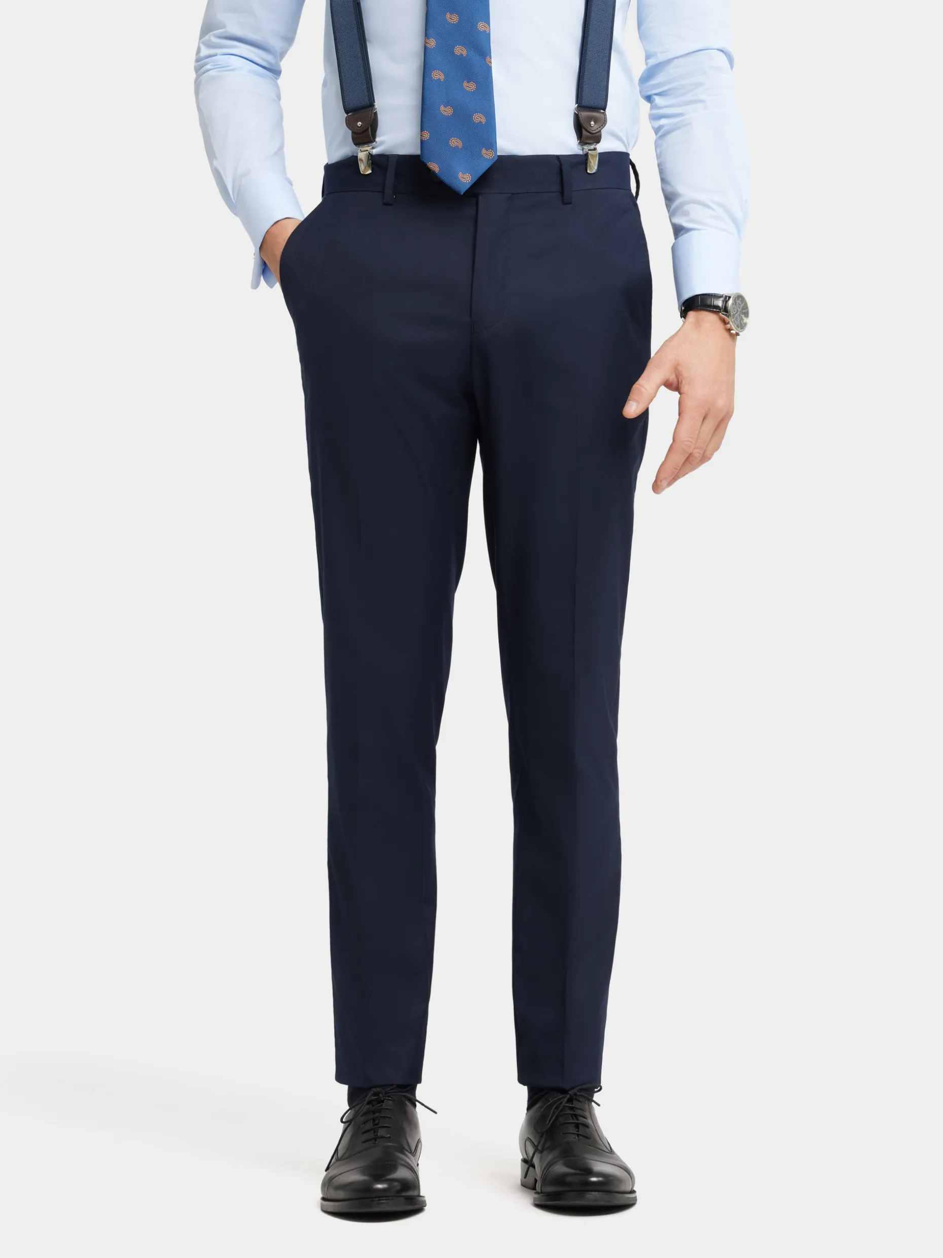 Pantaloni Uomo in Twill Incrociato - Design Classico di Alvaro Moreno con Prezzo Accessibile e Confortevoli Dettagli Stilistici