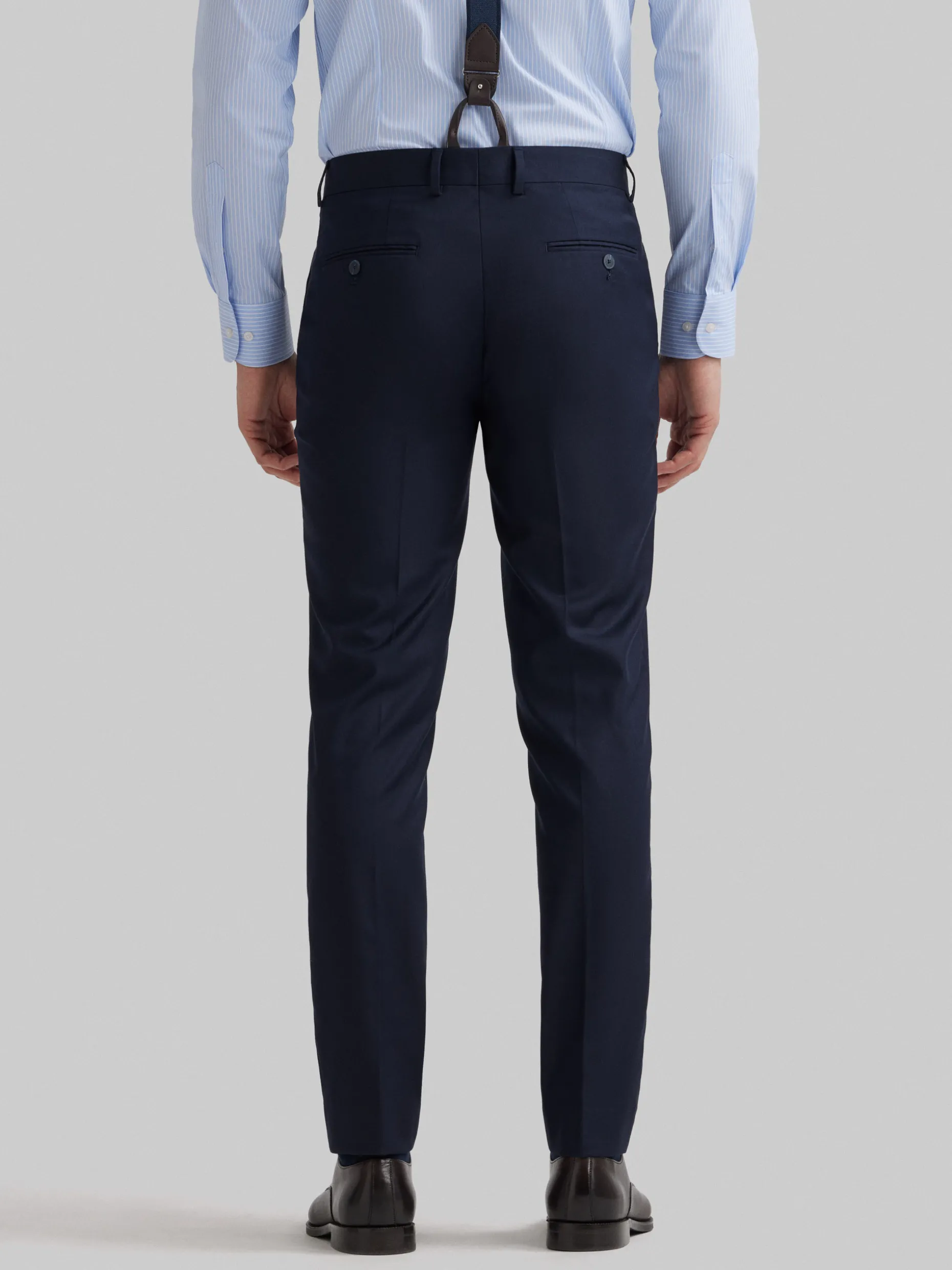 Pantaloni Uomo in Twill a Spina - Design Cruzato Comodo | Outlet Alvaro Moreno, Confezione Classica e Versatile