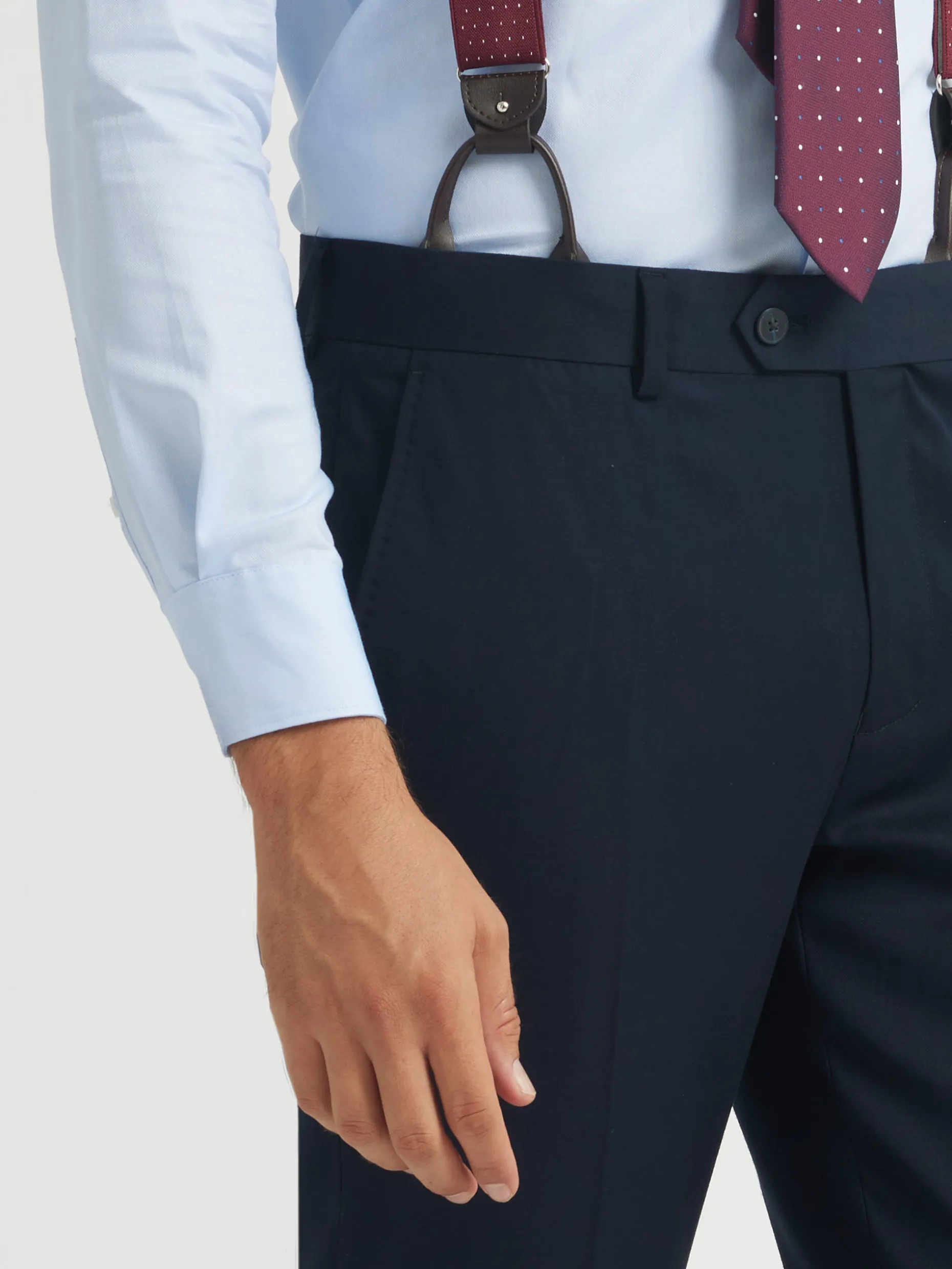 Pantaloni Uomo in Twill Crociato - Comodi ed Eleganti, Stile Classico con Tocco Casual - Alvaro Moreno Store