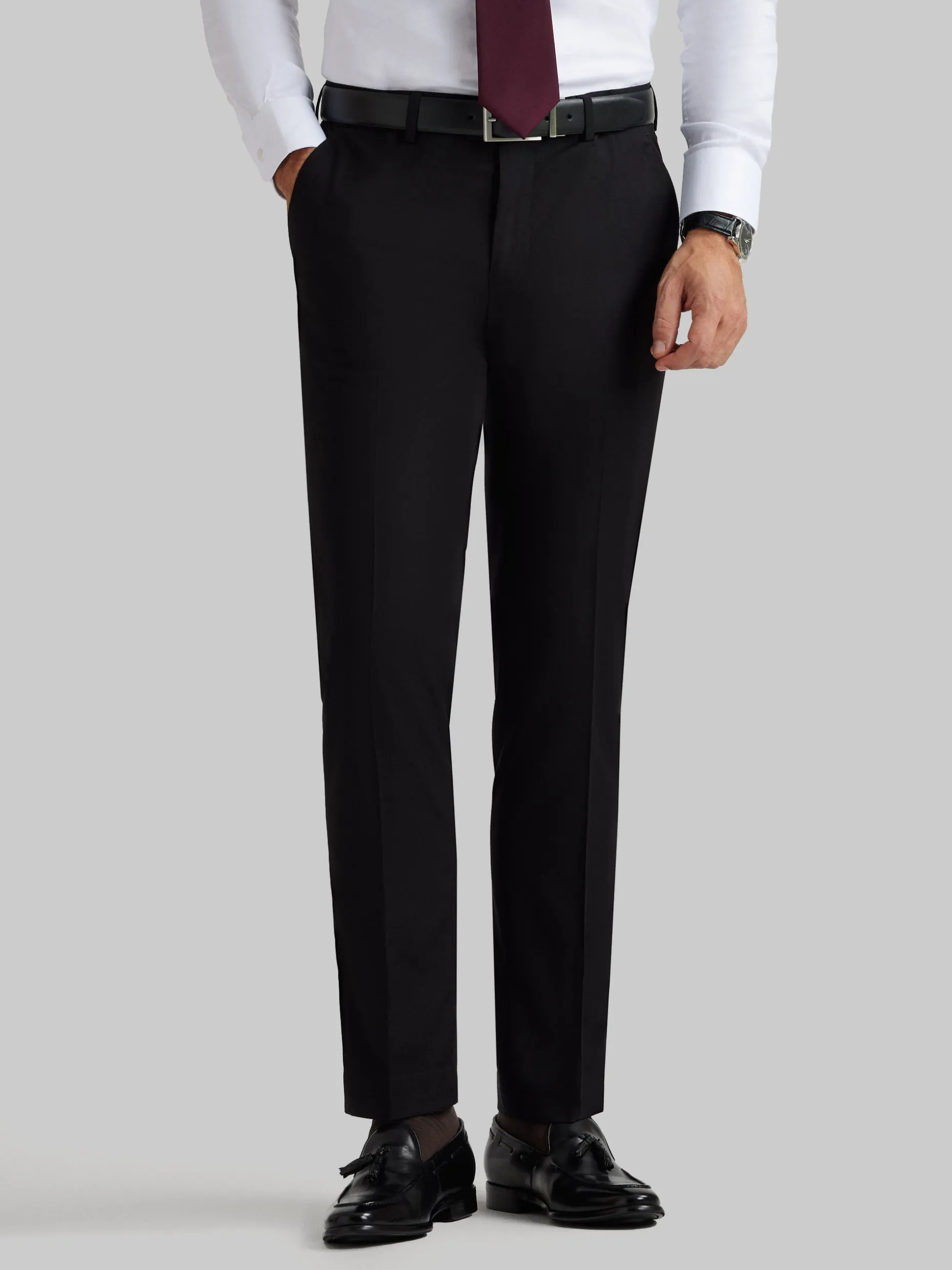Pantaloni Uomo Classici in Tessuto Twill - Design Confortevole di Alvaro Moreno