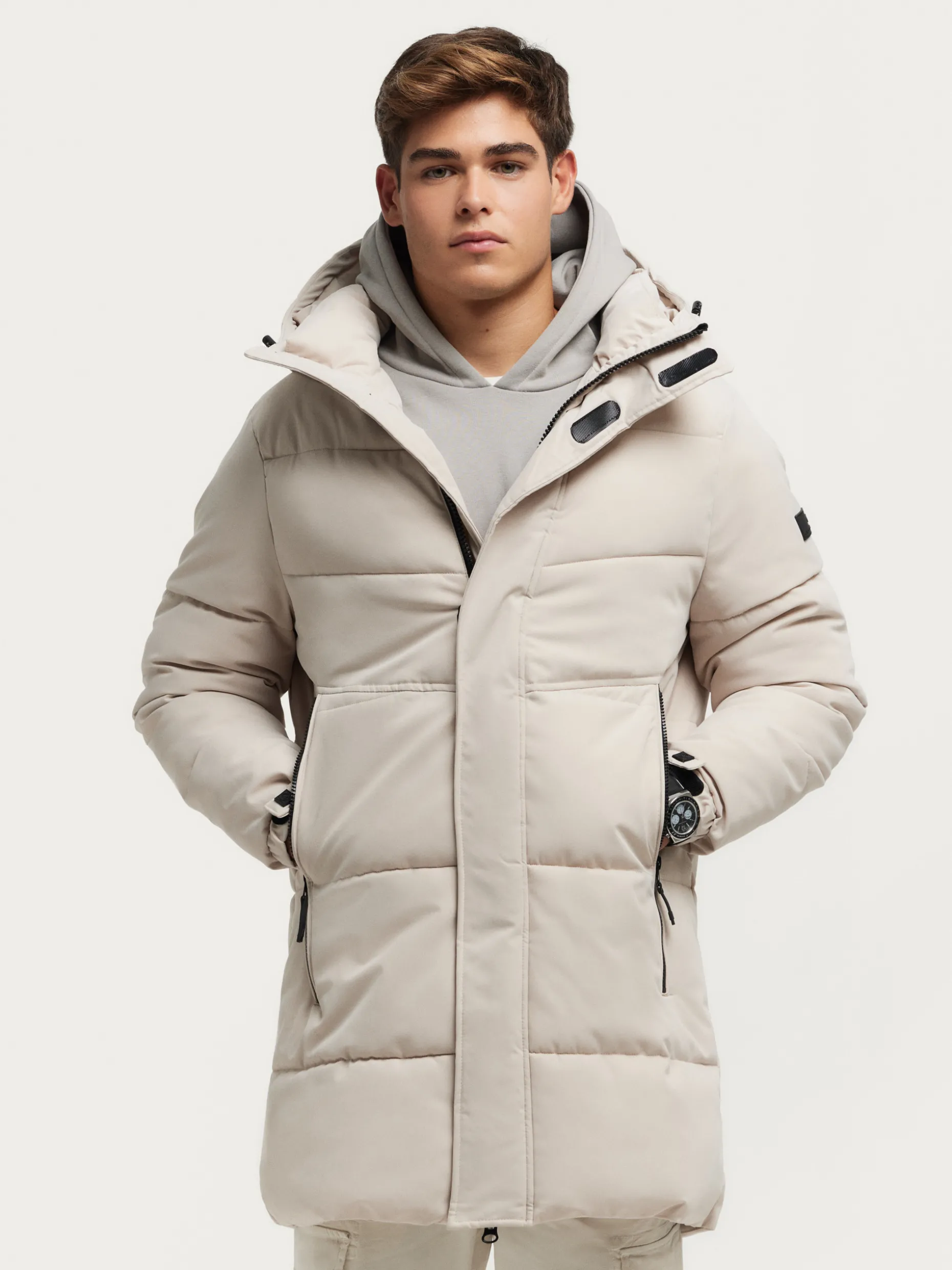 Giacca Invernale Baskerville Uomo - Promozione Alvaro Moreno, Impermeabile con Cappuccio, Ultimi Pezzi Disponibili