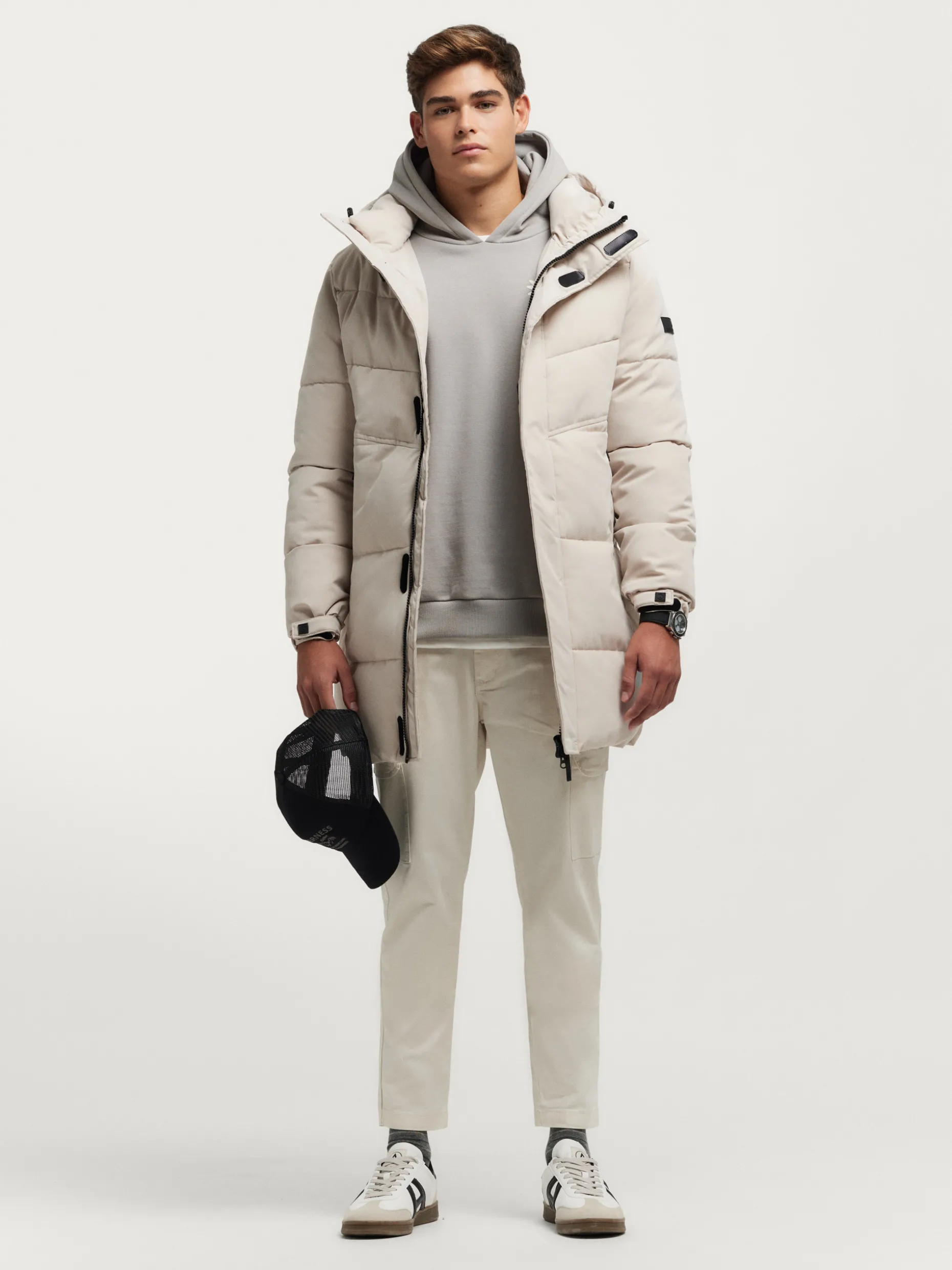 Giacca Invernale Baskerville Uomo - Promozione Alvaro Moreno, Impermeabile con Cappuccio, Ultimi Pezzi Disponibili