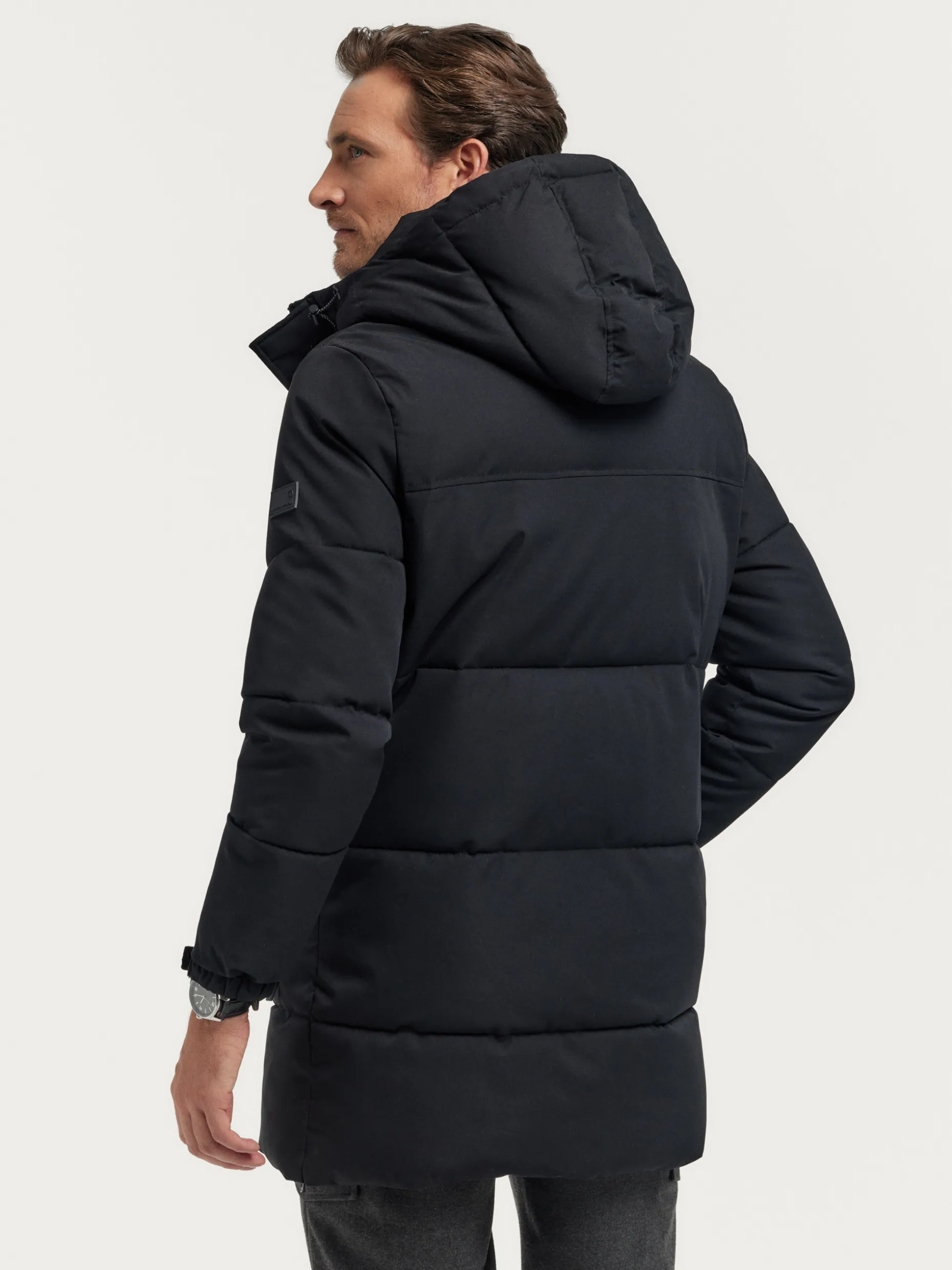 Giacca Invernale Baskerville - Parka Impermeabile con Cappuccio | Abbigliamento Uomo di Alvaro Moreno