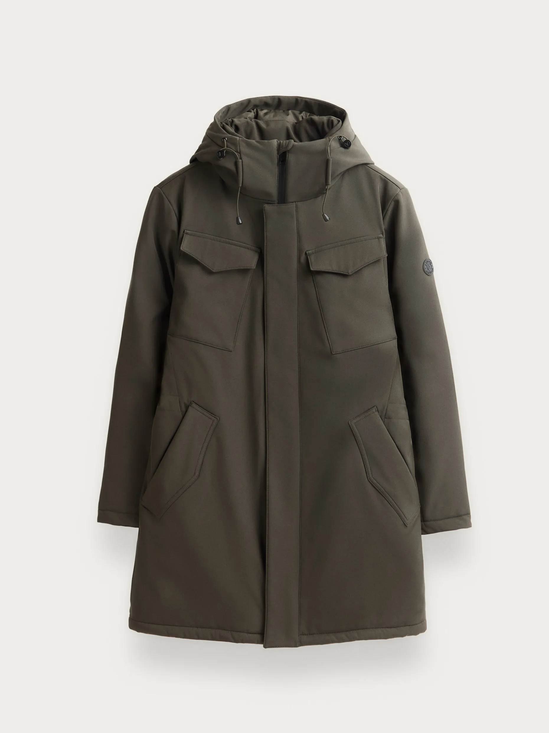 Borgia Parka Premium: Giacca Impermeabile Elegante con Cappuccio, Disponibile da Alvaro Moreno