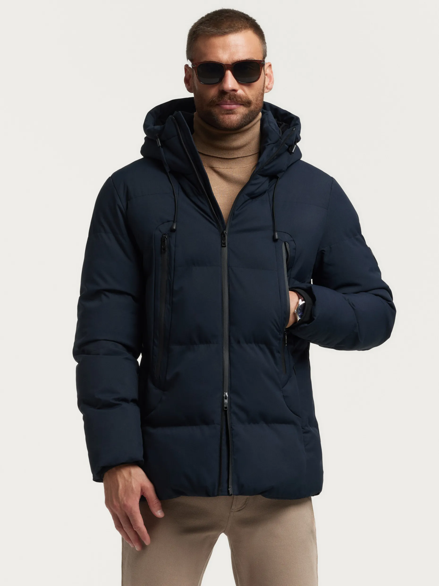 Parka Impermeabile con Cappuccio - Giacca Termica Autunno/Inverno Alvaro Moreno Design Esclusivo