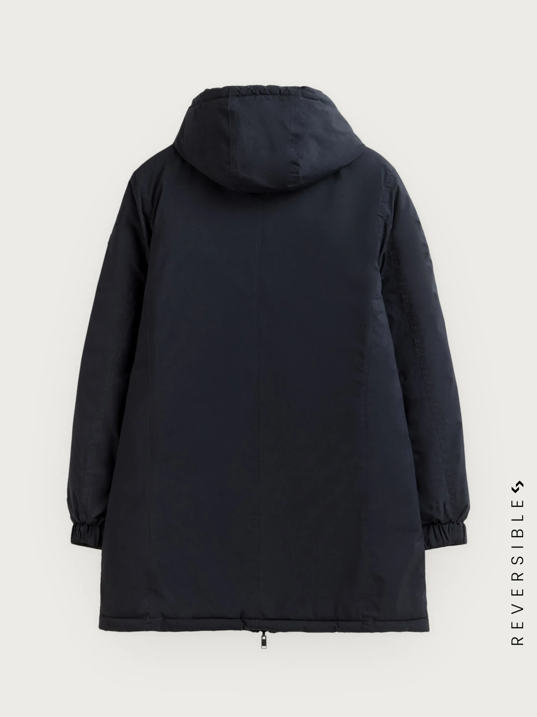 Giacca Parka Ratched Doppia Faccia - Colore Terra Bruciata | Design Versatile di Alvaro Moreno Nuova Collezione