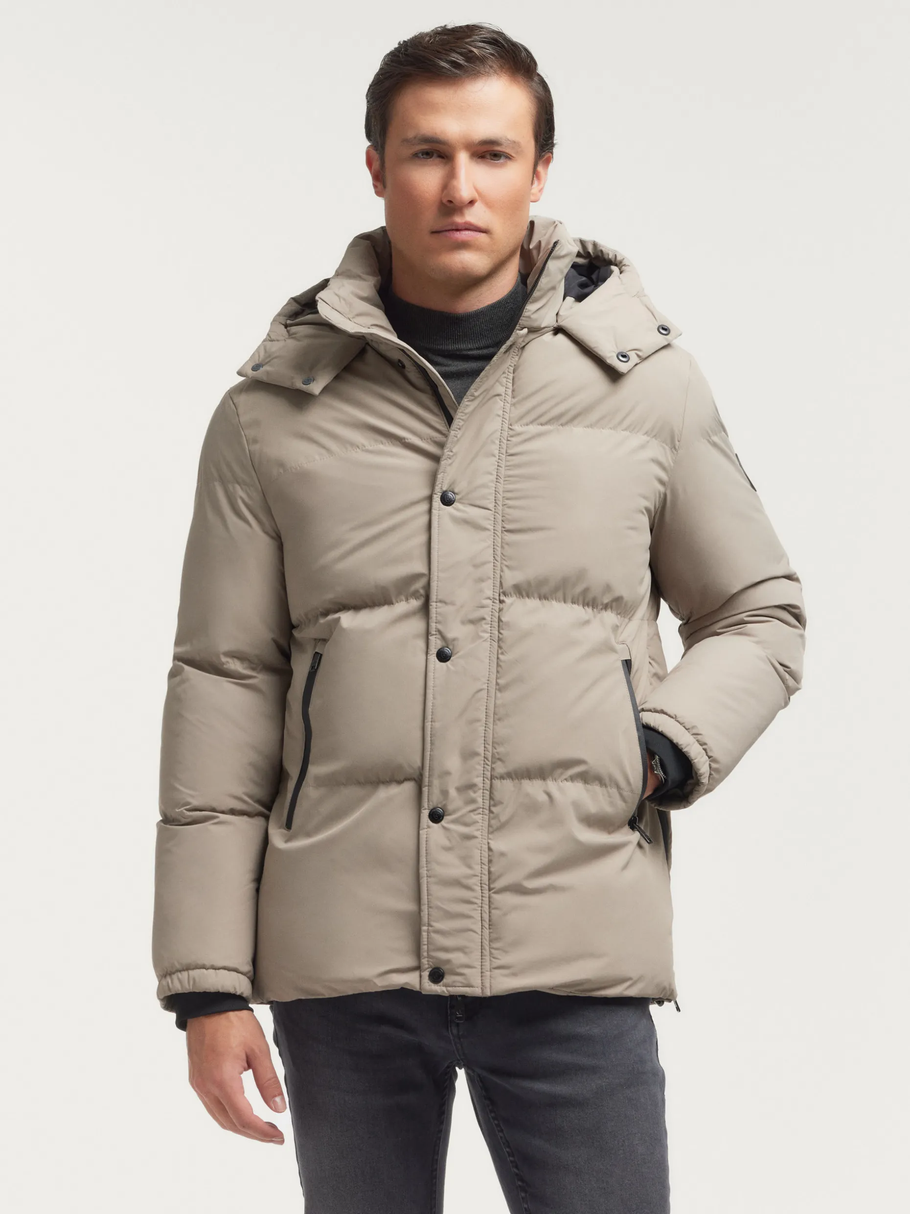 Giacca Impermeabile Rubrick - Parka Elegante con Cappuccio | Collezione Esclusiva da Alvaro Moreno